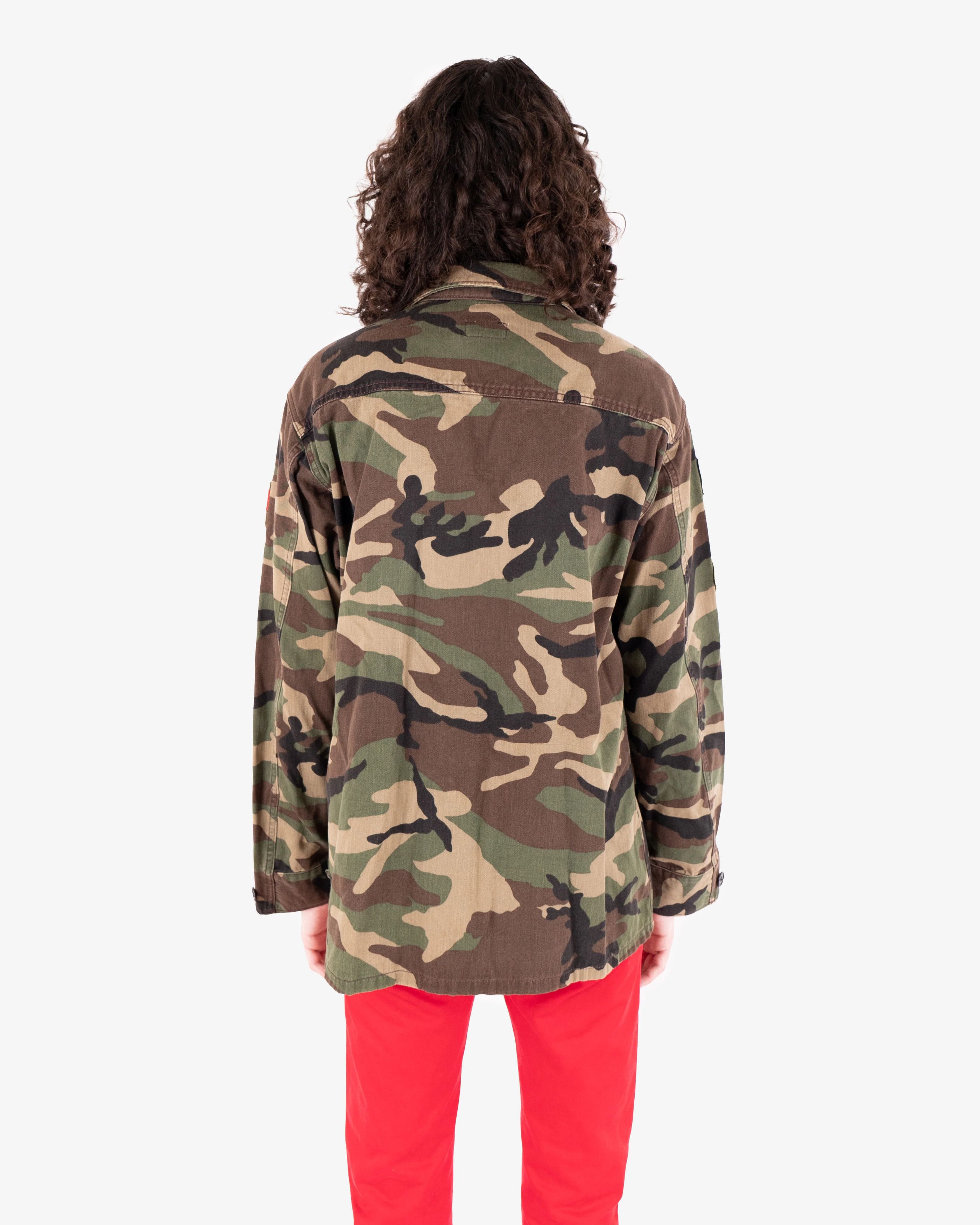 Saint Laurent Paris Yeah Baby Camo Jacket (SS16) Size US S / EU 44-46 / 1 - 6 Thumbnail