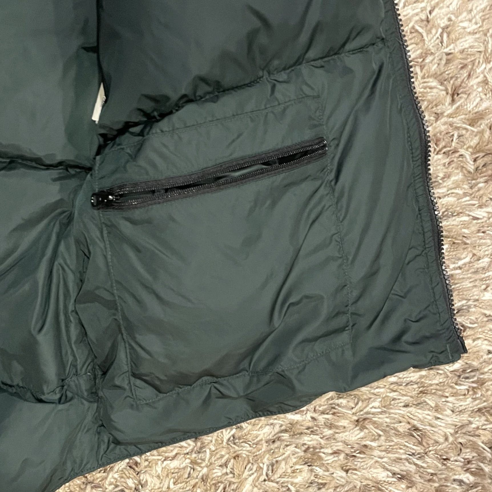 Vintage Woolrich Down Vest Mens S Puffer Jacket Nylon Green Timber Wolf Lake Outdoor Size US S / EU 44-46 / 1 - 7 Thumbnail