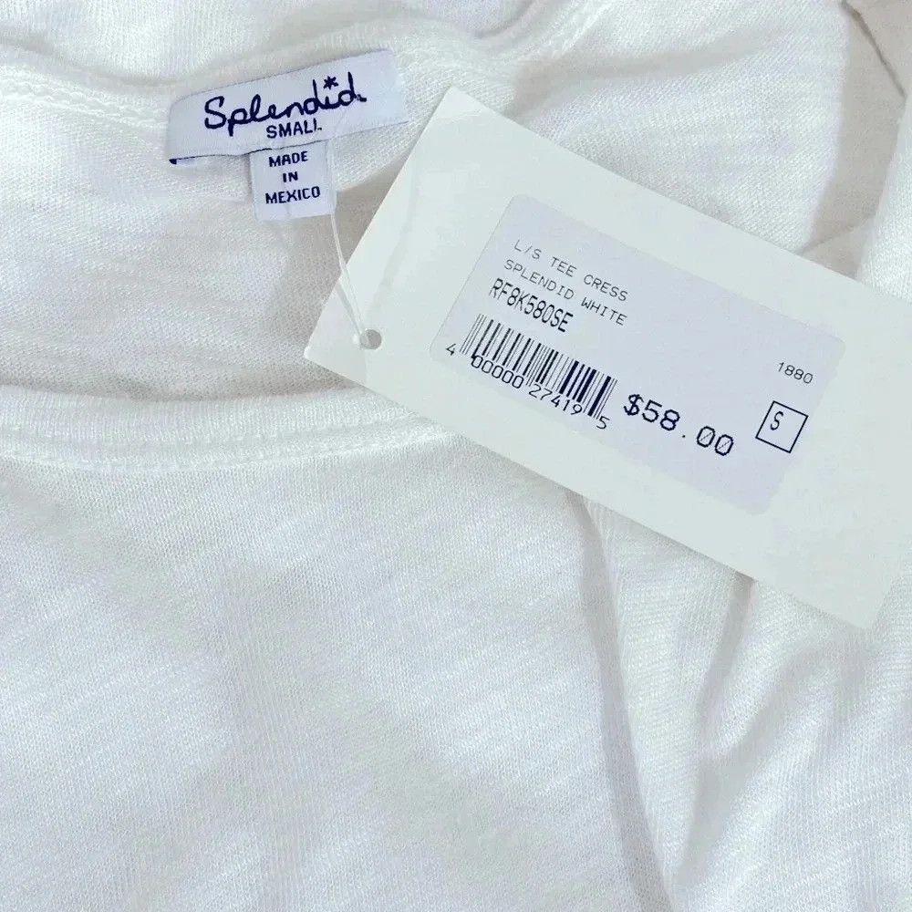 Splendid Splendid Tee Cress NWT Size S / US 4 / IT 40 - 4 Thumbnail