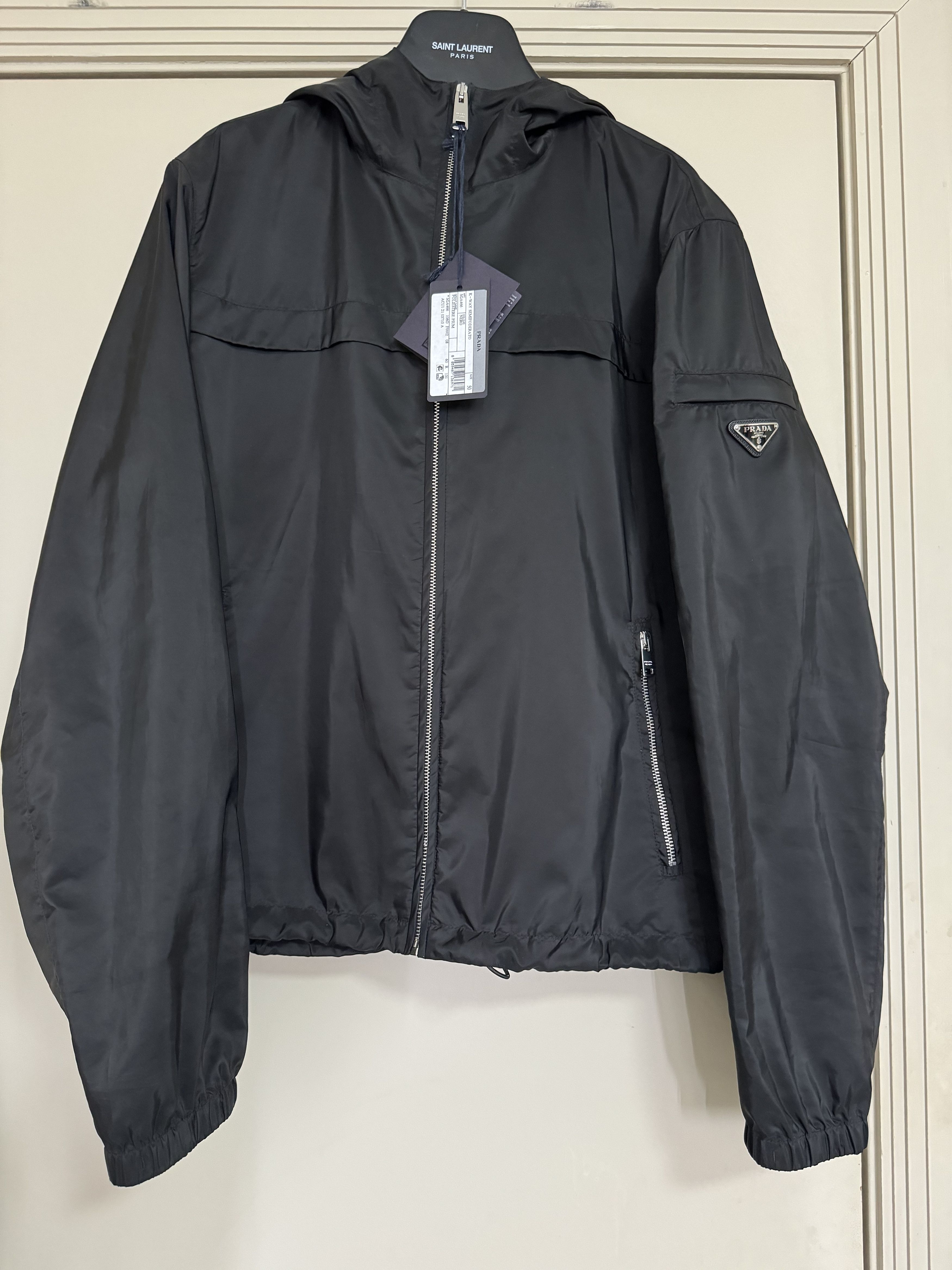 Prada PRADA Nylon Windbreaker Jacket Size 50 | Grailed Prada PRADA Nylon Windbreaker Jacket Size 50 | Grailed