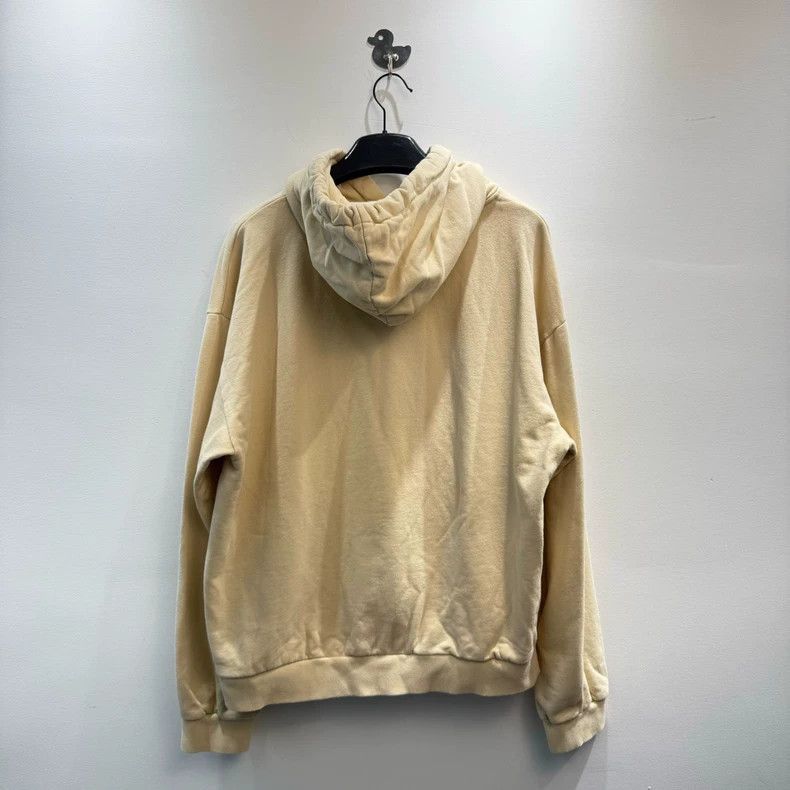 Celine Celine Logo Hooded Sweatshirt Champagne Color Size US XXL / EU 58 / 5 - 3 Thumbnail