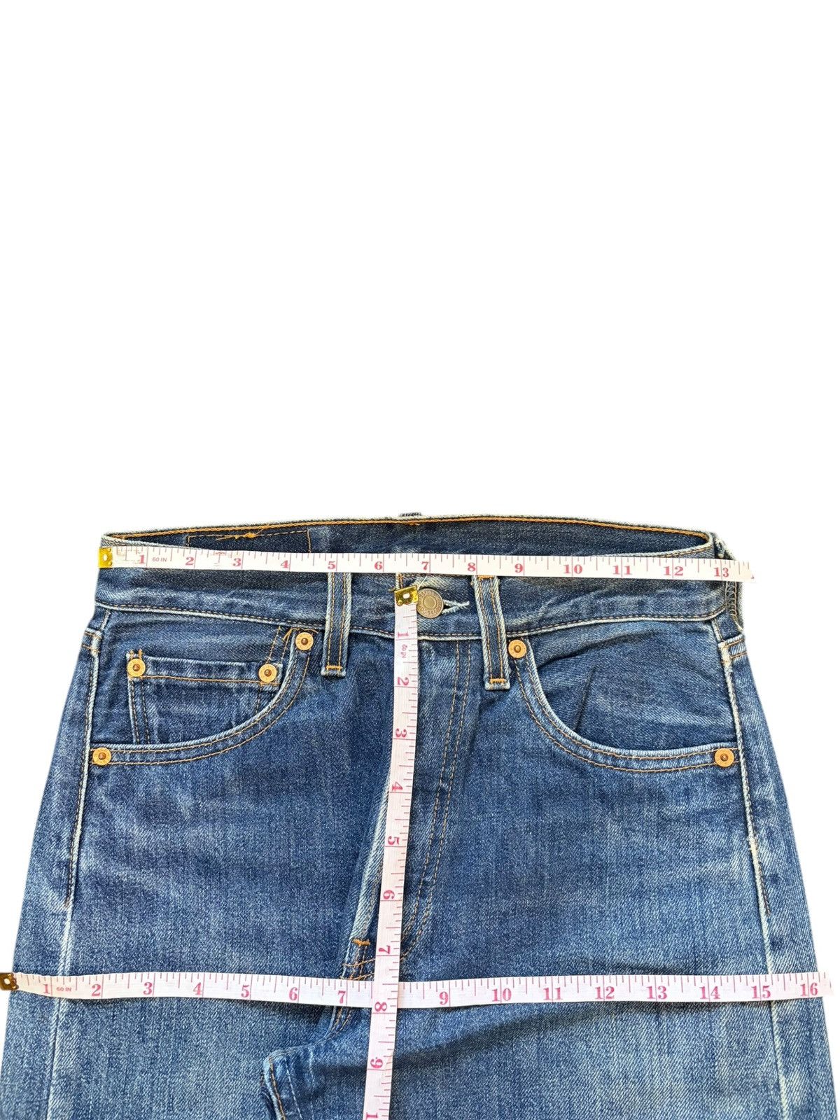 Levi's Vintage 90s Levis 501 Faded Wash Distressed Jeans Size US 26 / EU 42 - 6 Thumbnail