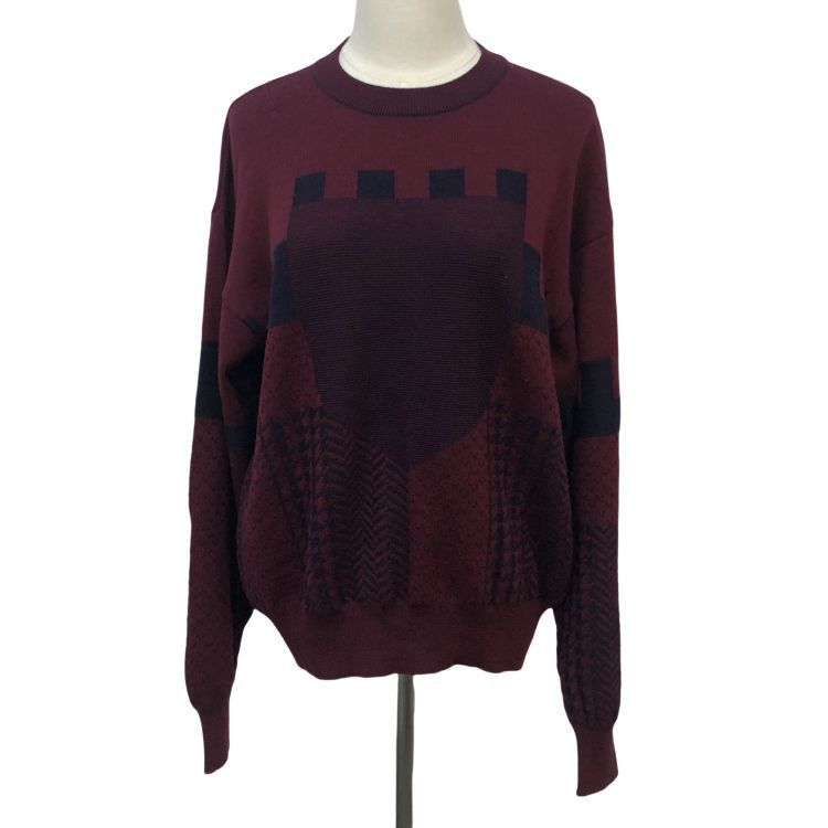Dior Christian Dior Monsieur Geometric Pattern Sweater Size M Size US M / EU 48-50 / 2 - 1 Thumbnail