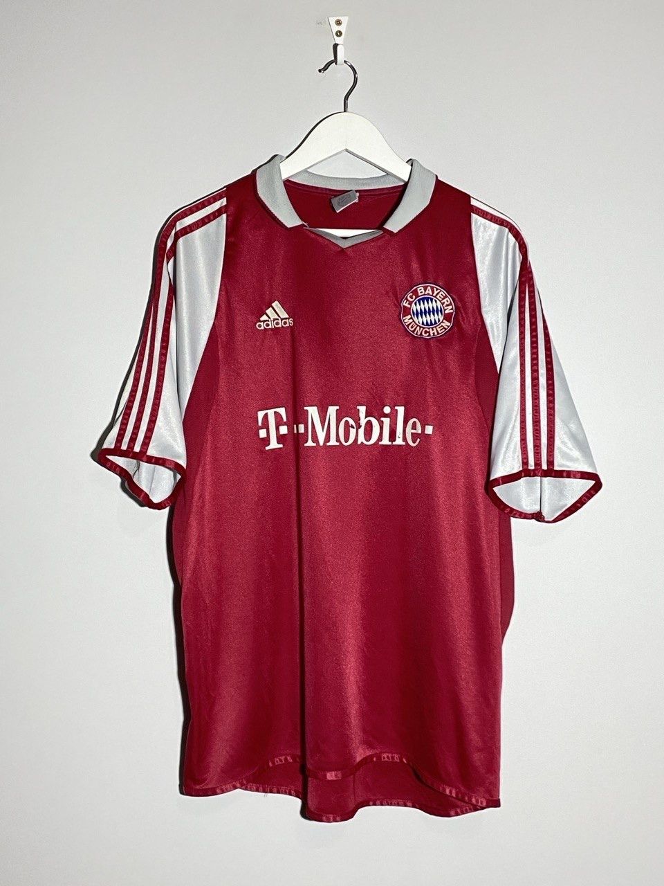Adidas Vintage Adidas #23 Hargreaves Bayern Munich Soccer Jersey Size US XL / EU 56 / 4 - 2 Thumbnail