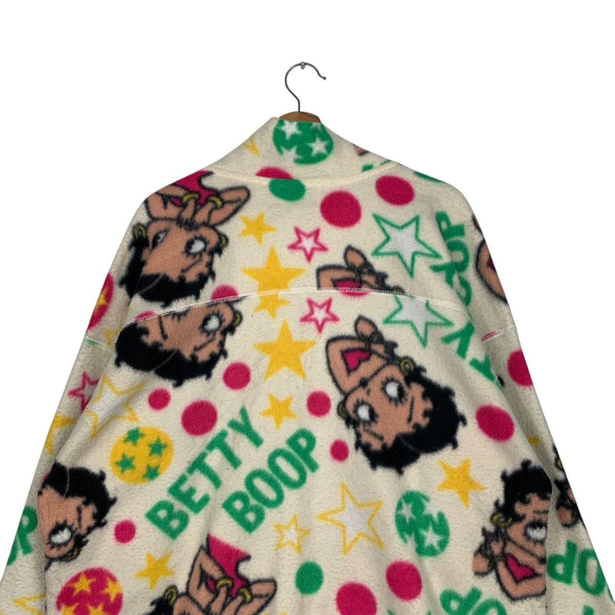 Cartoon Network BETTY BOOP Fullprint Half Zip Turtleneck Fleece #1861-C81 Size US XL / EU 56 / 4 - 8 Thumbnail
