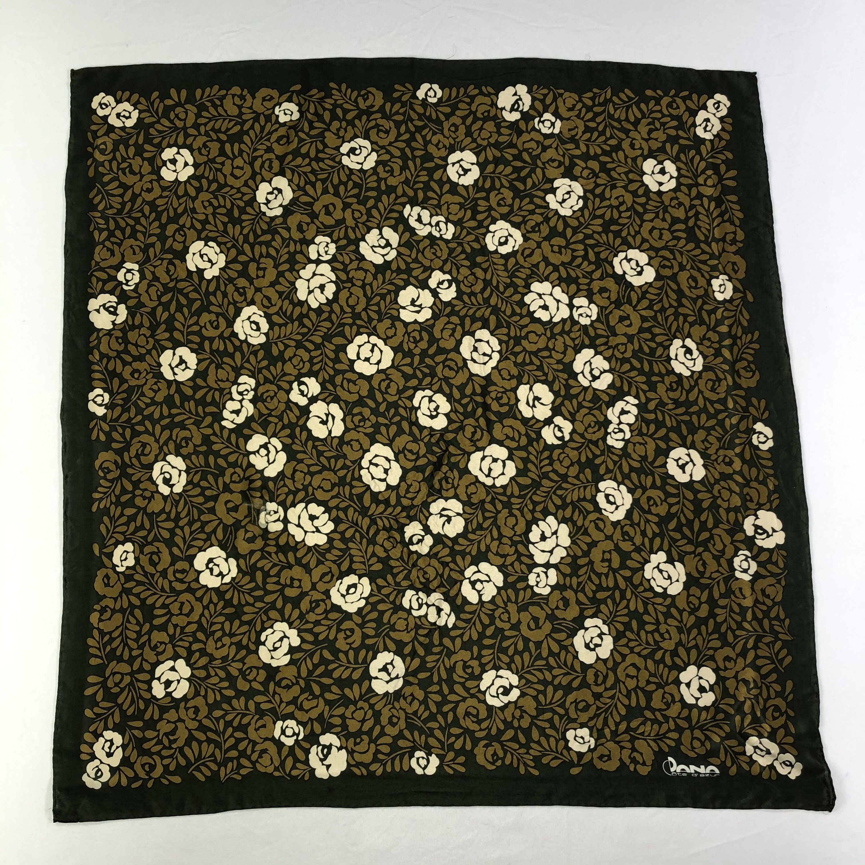 Vintage Vintage Dana Cote D'Azur Silk Scarf Size ONE SIZE - 2 Thumbnail