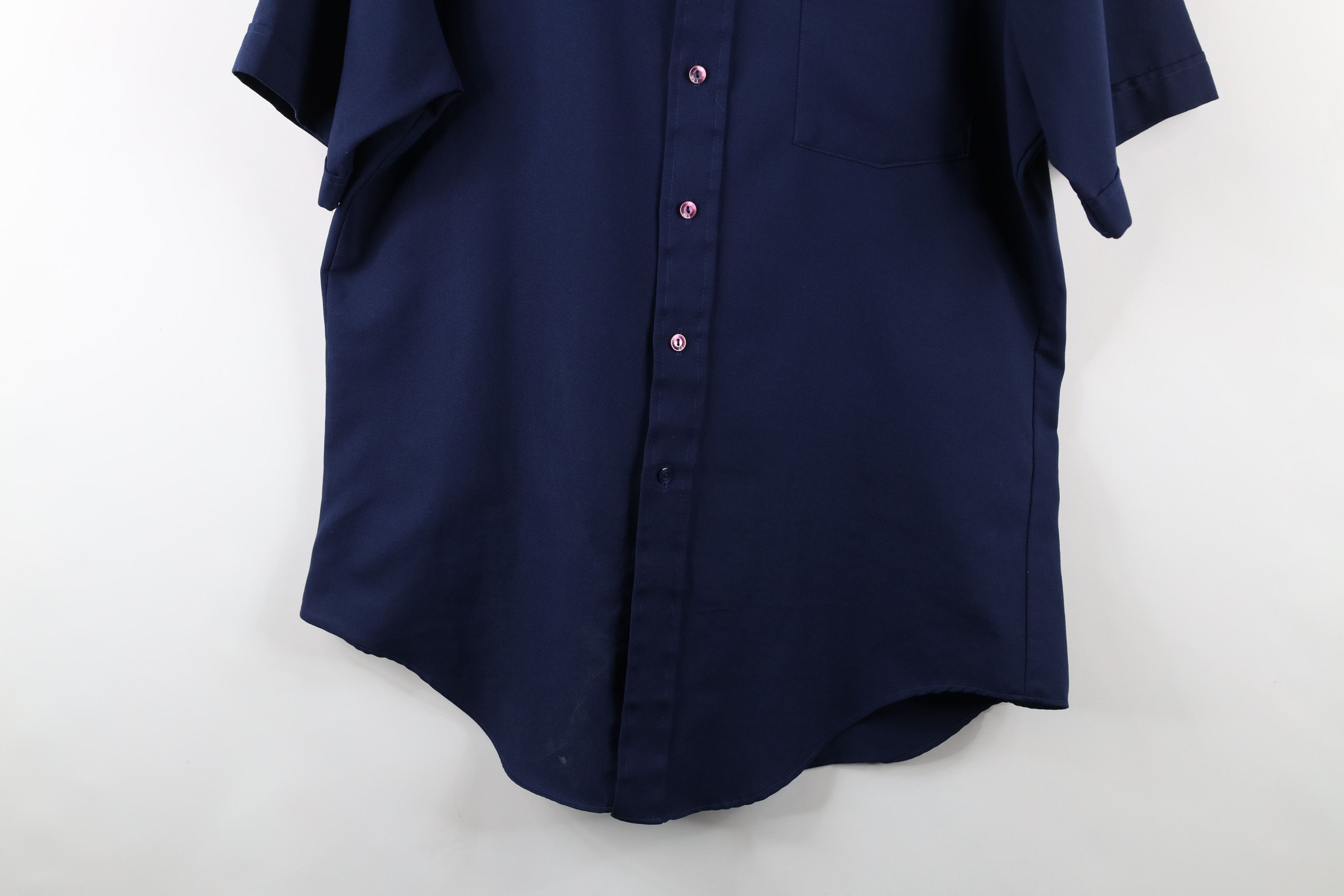 Vintage Vintage 60s 70s Streetwear Short Sleeve Button Shirt Japan Size US L / EU 52-54 / 3 - 3 Thumbnail