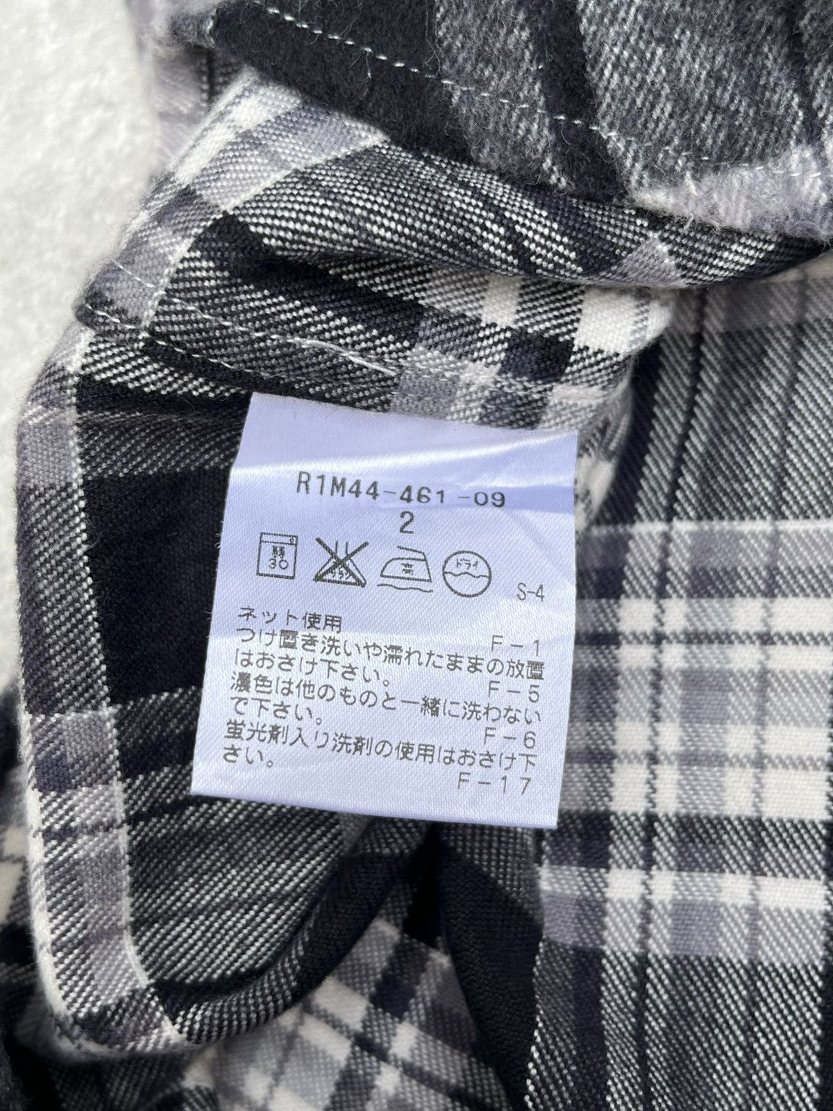 Designer × Japanese Brand × Neil Barrett Neil Barrett Wool Shirt Size XS / US 0-2 / IT 36-38 - 8 Thumbnail
