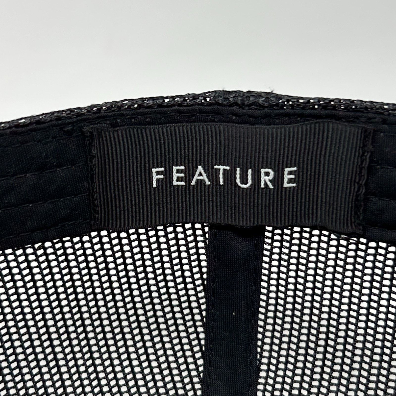 Feature Feature Trucker Hat Cap Black Streetwear Sneaker Culture Size ONE SIZE - 8 Thumbnail