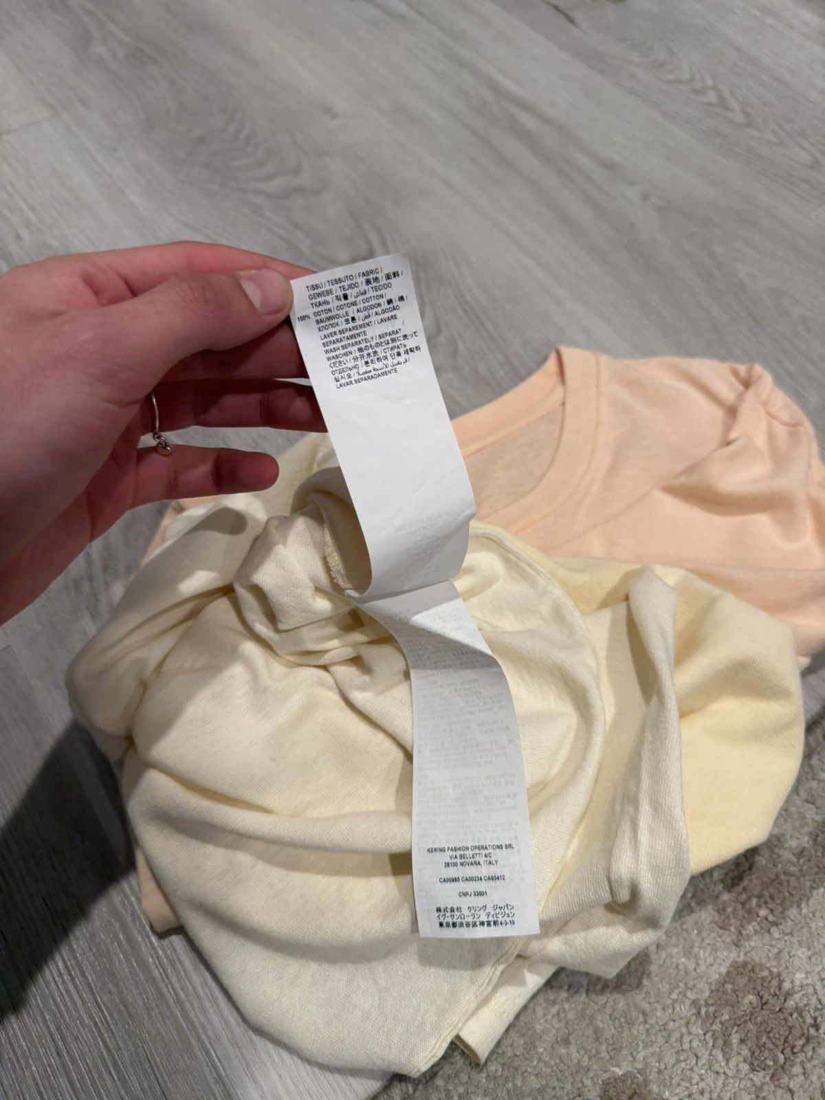 Saint Laurent Paris s/s 2020 gradient t shirt!! Size US M / EU 48-50 / 2 - 8 Thumbnail