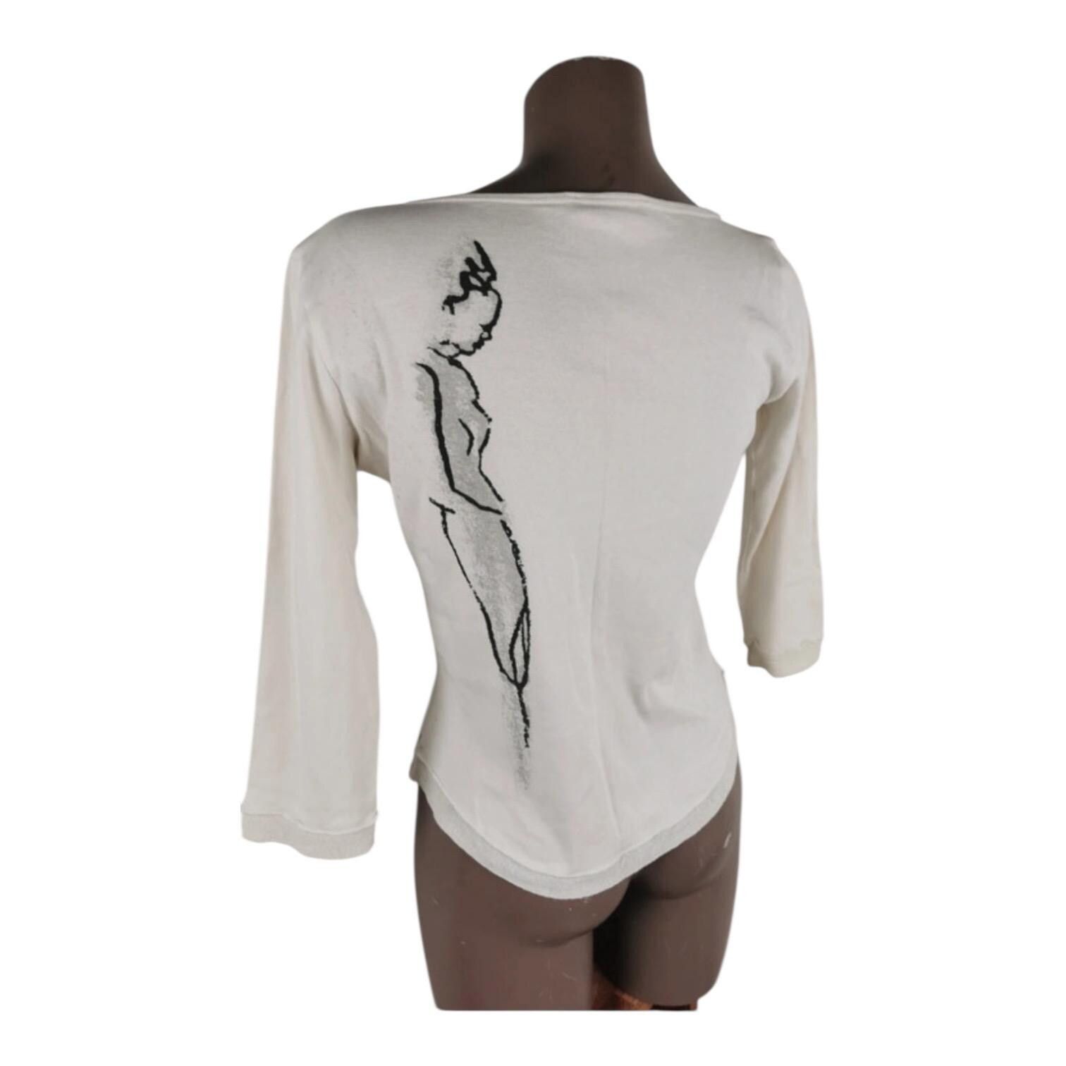Cop Copine The Cop Copine Silhouette Mannequin Longsleeved Top Size ONE SIZE - 3 Thumbnail