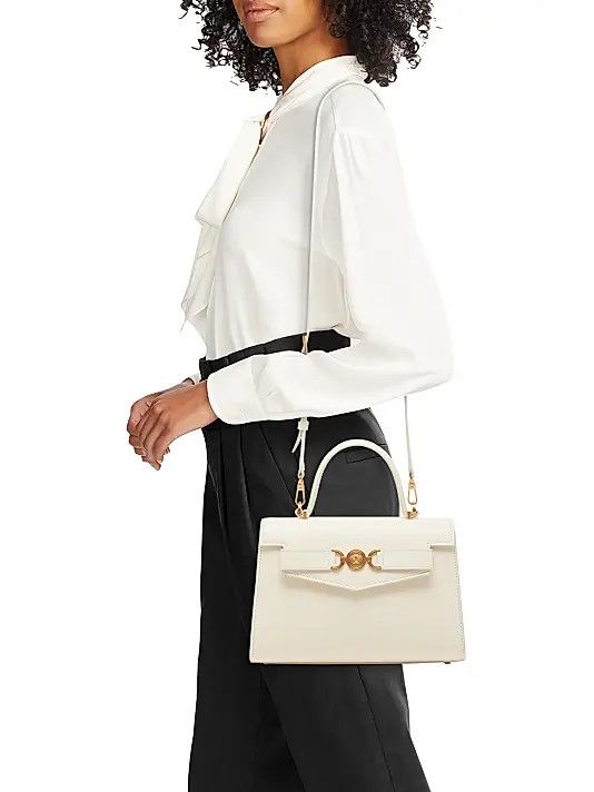 Versace os11x0326 Size: OS / Medusa 95 Medium Handle Bag in Ecru Size ONE SIZE - 2 Thumbnail