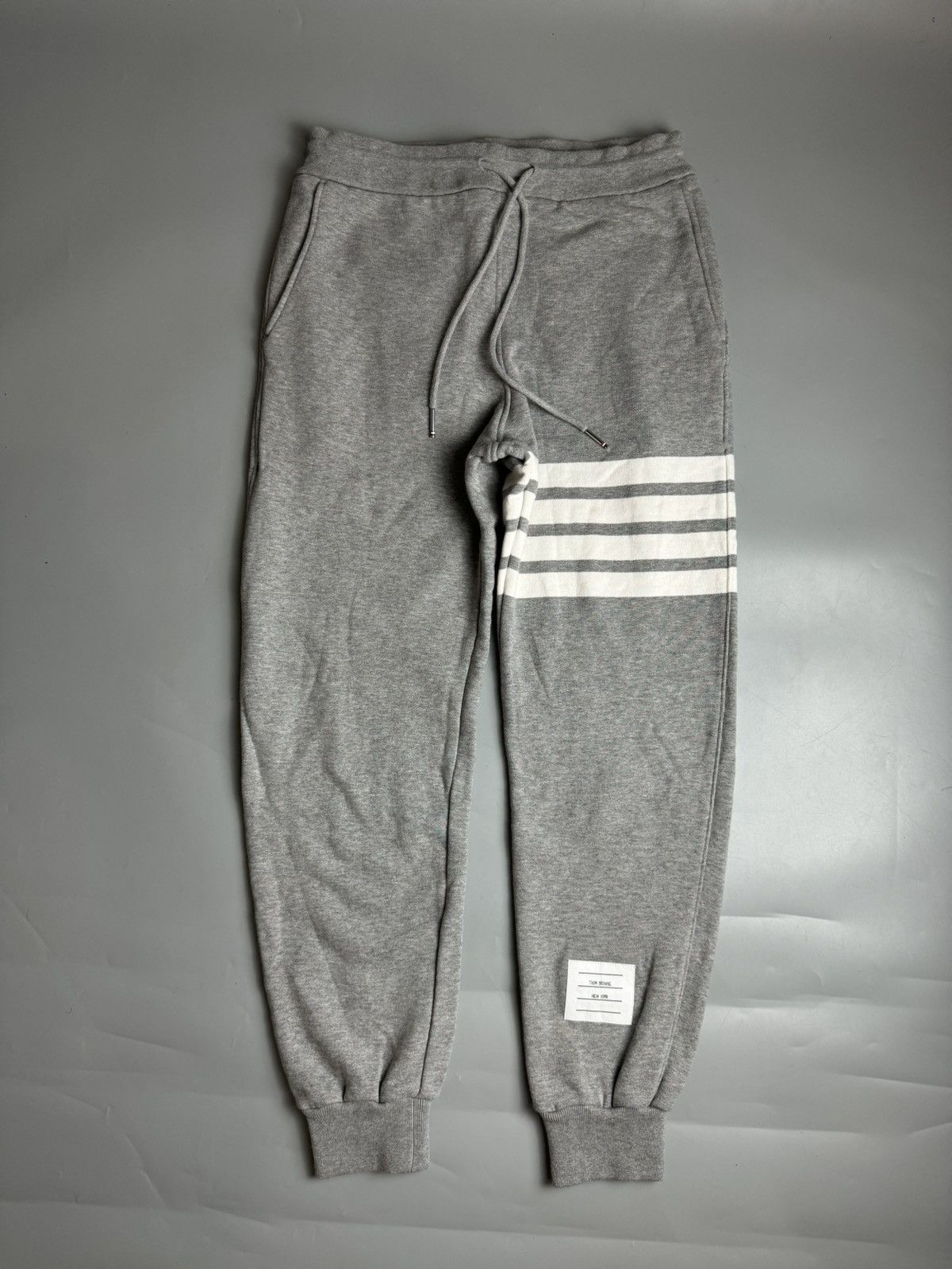 Thom Browne Thom Browne Four-bar Sweatpants Size US 30 / EU 46 - 1 Thumbnail