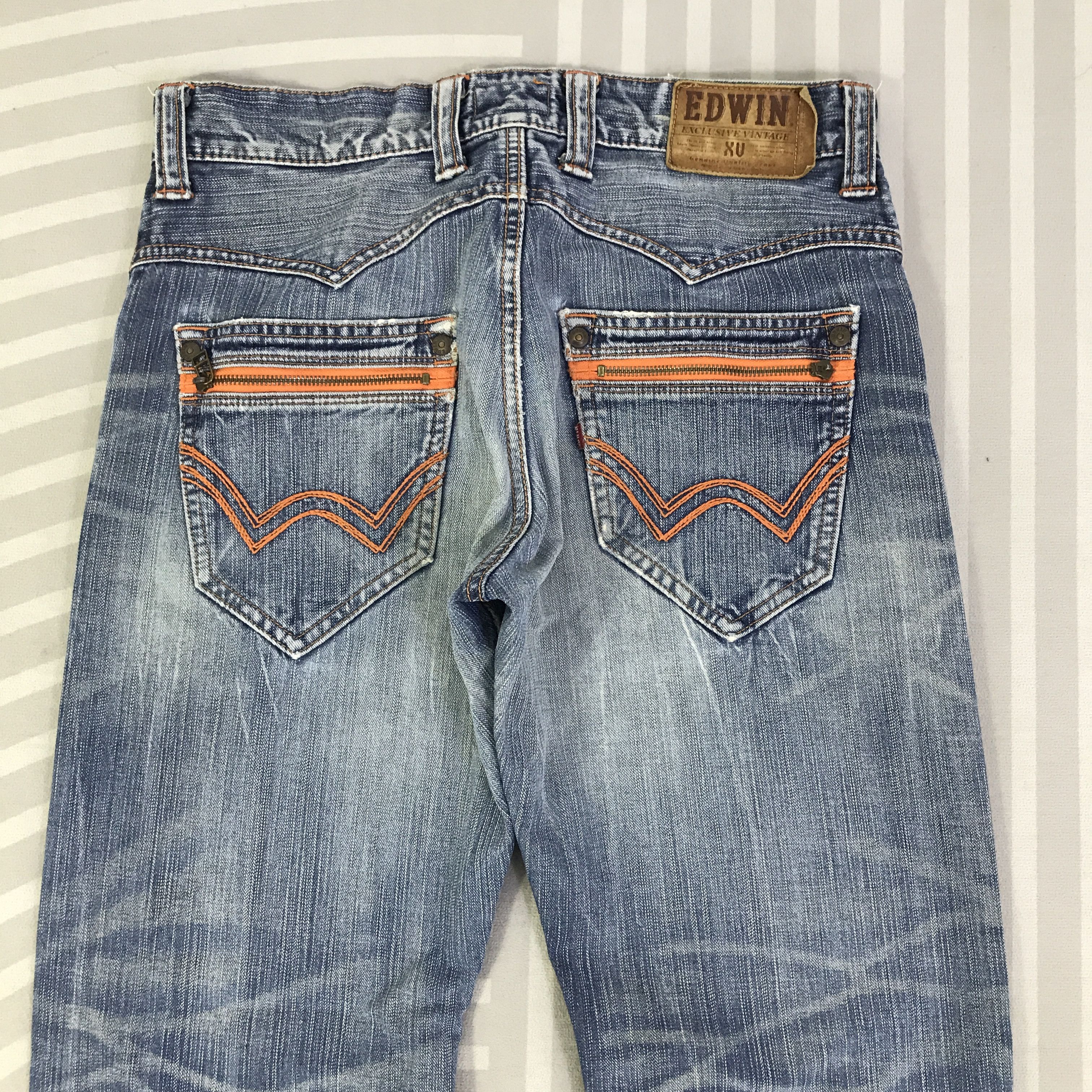 Edwin Vintage Edwin Japan denim Jeans K74B20 Size US 32 / EU 48 - 5 Thumbnail