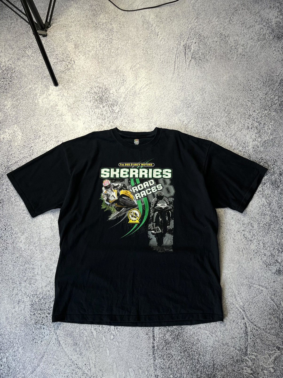 Formula 1 Vintage Moto Racing Skerries Road Races Y2K Size US XXL / EU 58 / 5 - 4 Thumbnail