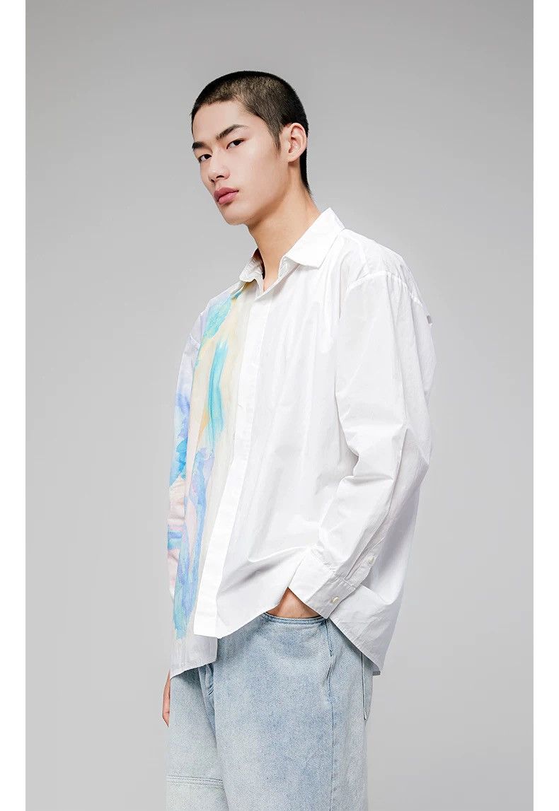 Other Fade-effect Multi-color Button Up Shirt Size US M / EU 48-50 / 2 - 5 Thumbnail