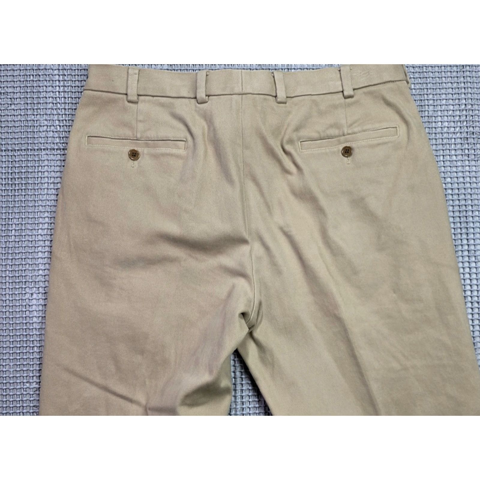 Brooks Brothers Brooks Brothers Clark Heavy Twill Beige Pants 36x30 Lined Thick Stretch Trousers Size US 36 / EU 52 - 5 Thumbnail
