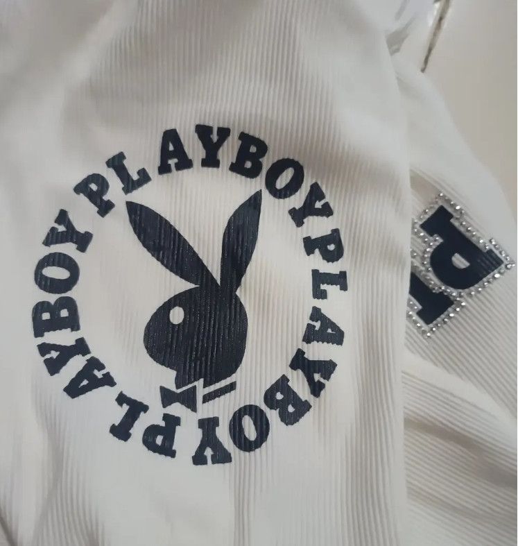 Playboy Vintage Playboy Rib Hoodie Zip Up Size M / US 6-8 / IT 42-44 - 5 Thumbnail