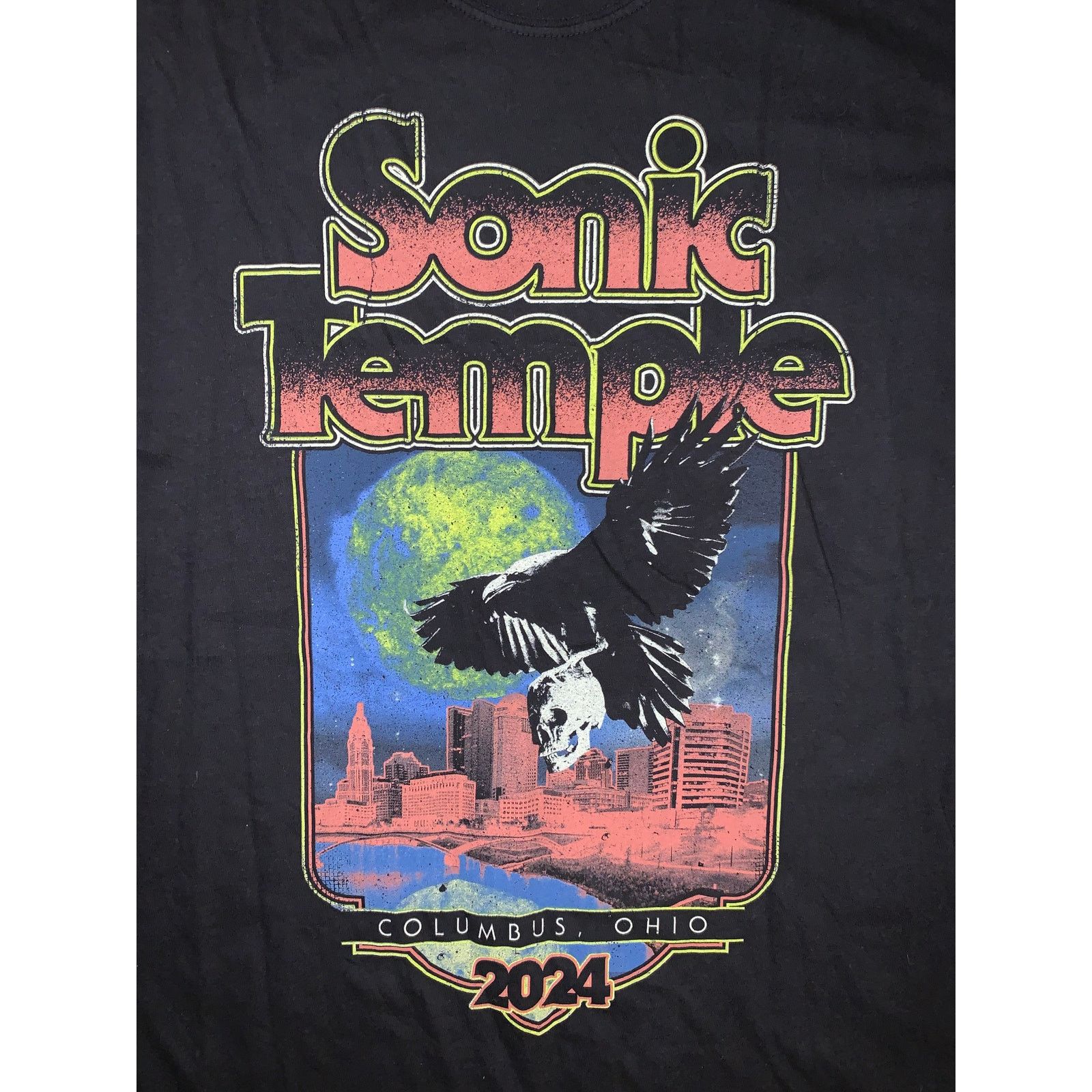 Band Tees Sonic Temple 2024 Festival T Shirt XL Comfort Colors Primal Size US XL / EU 56 / 4 - 1 Thumbnail