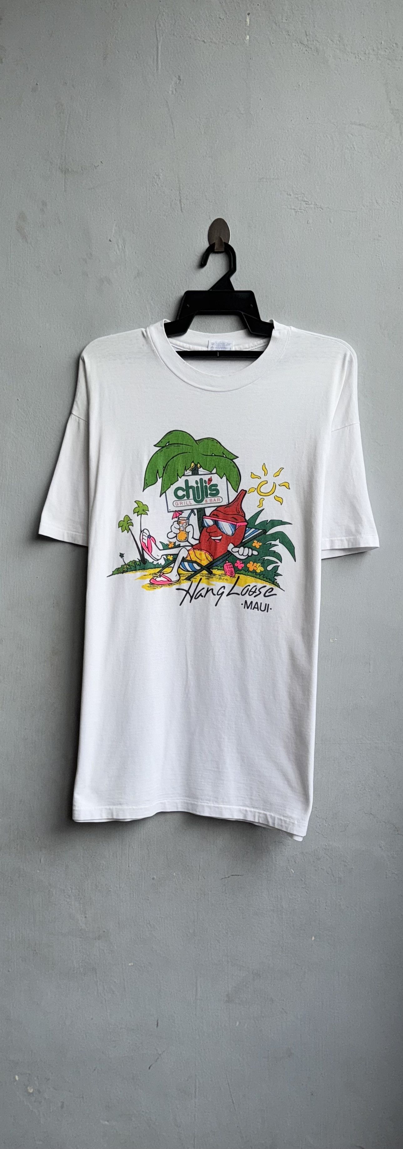 Vintage Chili's Grill And Bar Hang Loose Maui Vintage Shirt Size US XL / EU 56 / 4 - 1 Thumbnail