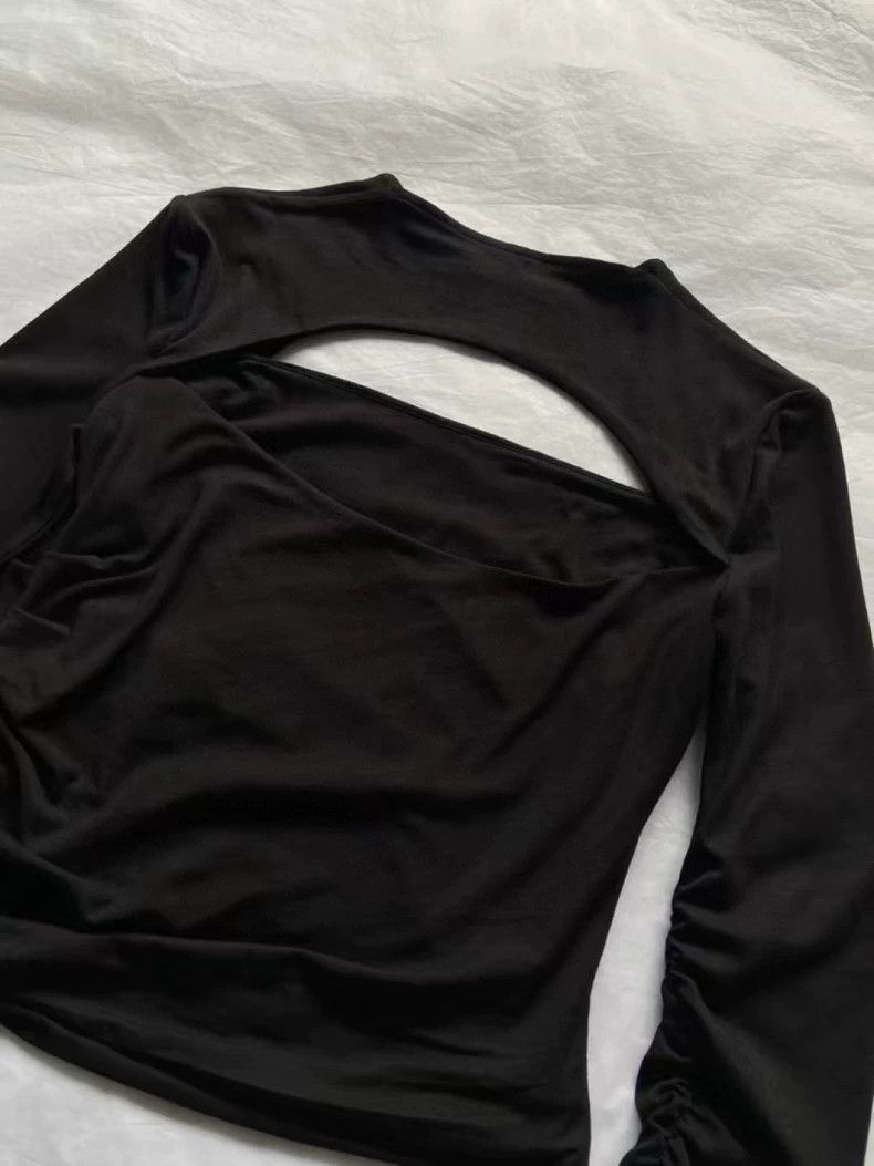 Helmut Lang HELMUT LANG Black sleeveless top Size M / US 6-8 / IT 42-44 - 7 Thumbnail