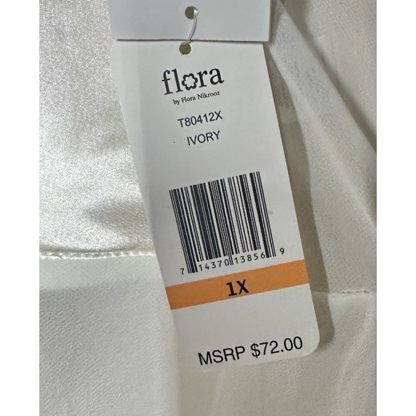 Other Flora Nikrooz Sheer Ivory Bridal Lingerie Robe Gown Set 1X Size ONE SIZE - 17 Thumbnail