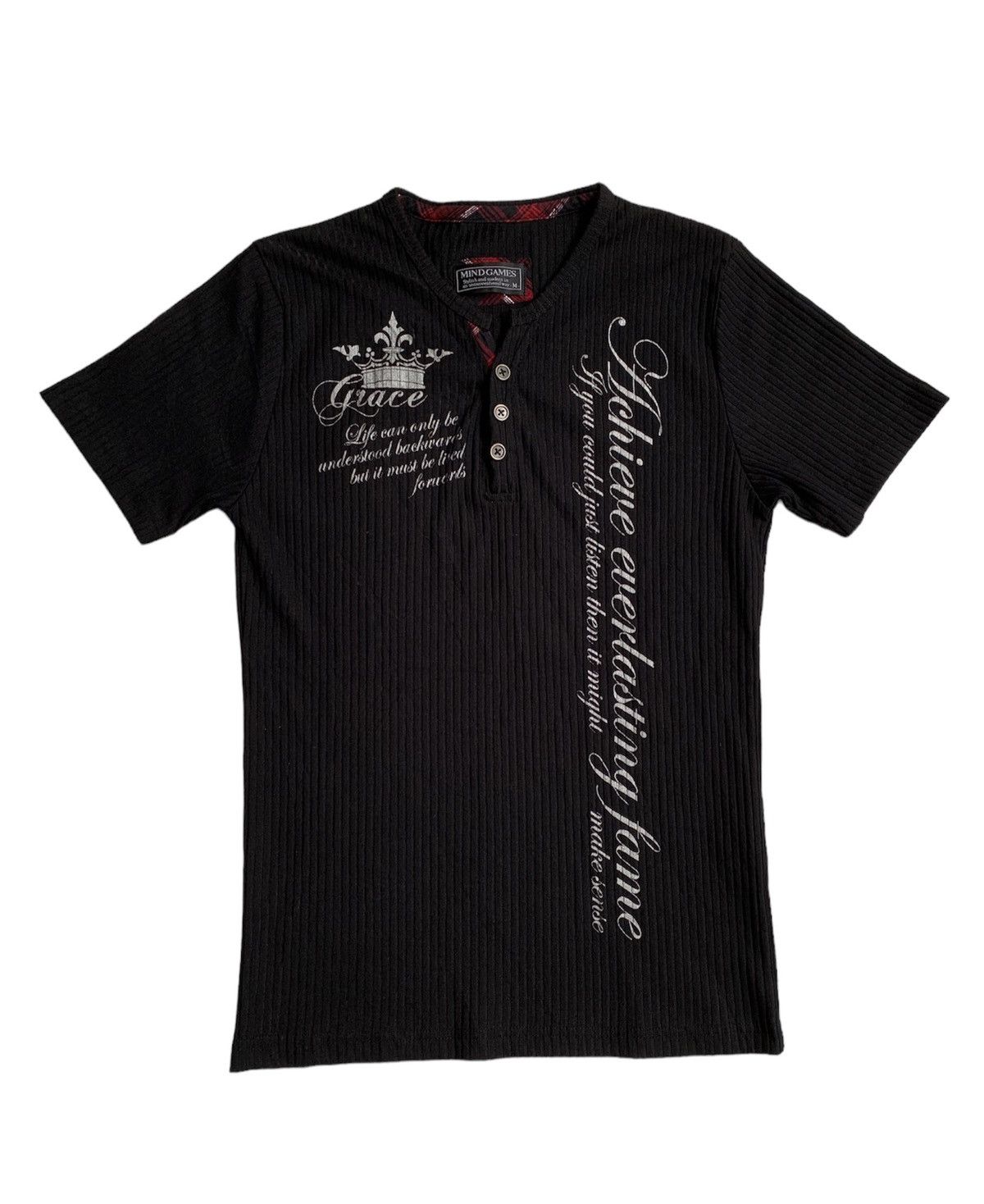 In The Attic Japanase Mindgames Poem Tshirt ifsixwasnine lgb styled Size US S / EU 44-46 / 1 - 1 Thumbnail