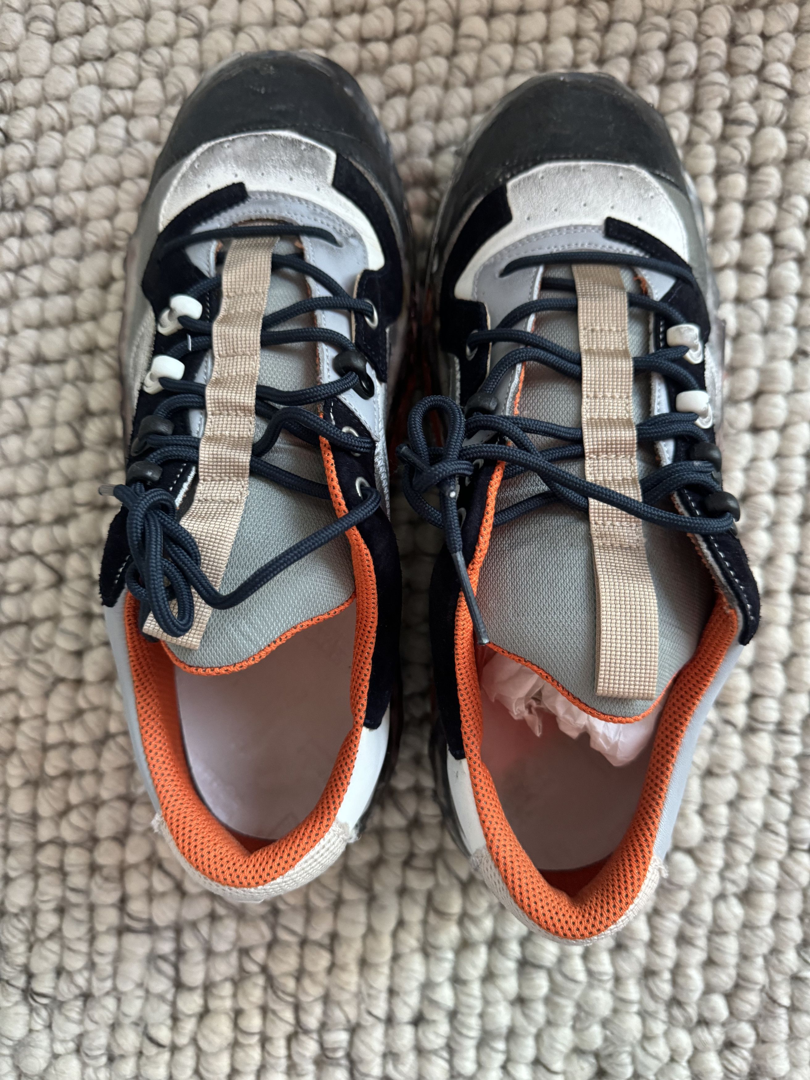 image of Maison Margiela Chunky Ugly Sneakers in Black/White, Men's (Size 10)