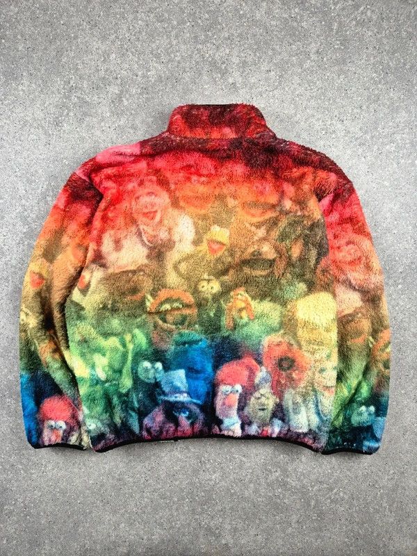 Supreme Supreme Men's Multi Muppet Show Fleece Jacket Size M Size US M / EU 48-50 / 2 - 2 Thumbnail