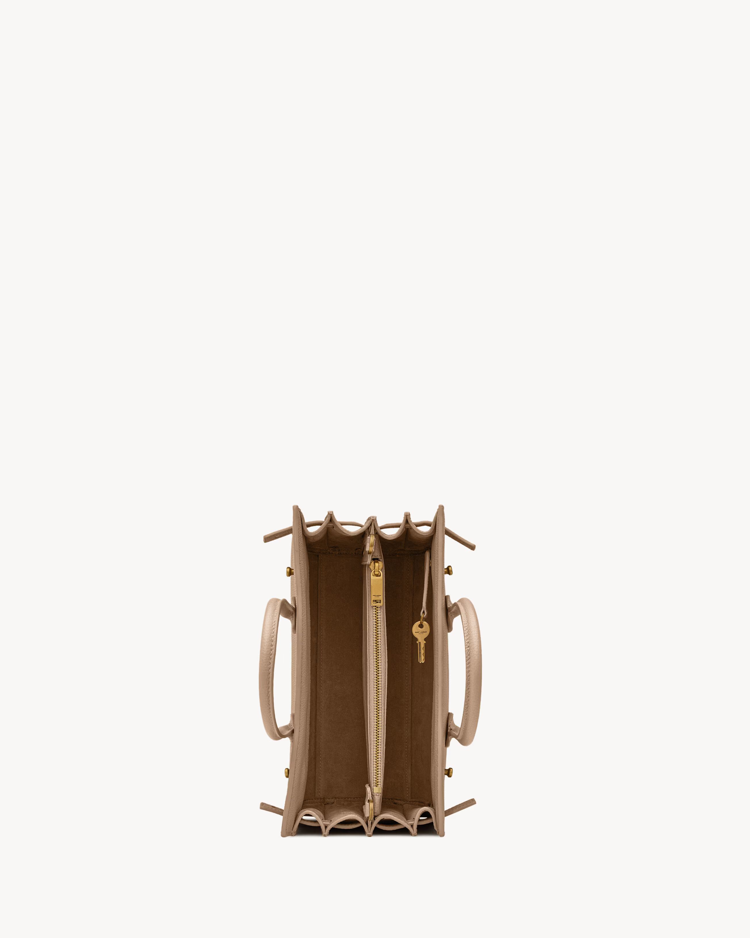Saint Laurent Paris o1s1wg110924 Size: OS / Sac De Jour Baay Leather Bag Beige Size ONE SIZE - 4 Thumbnail