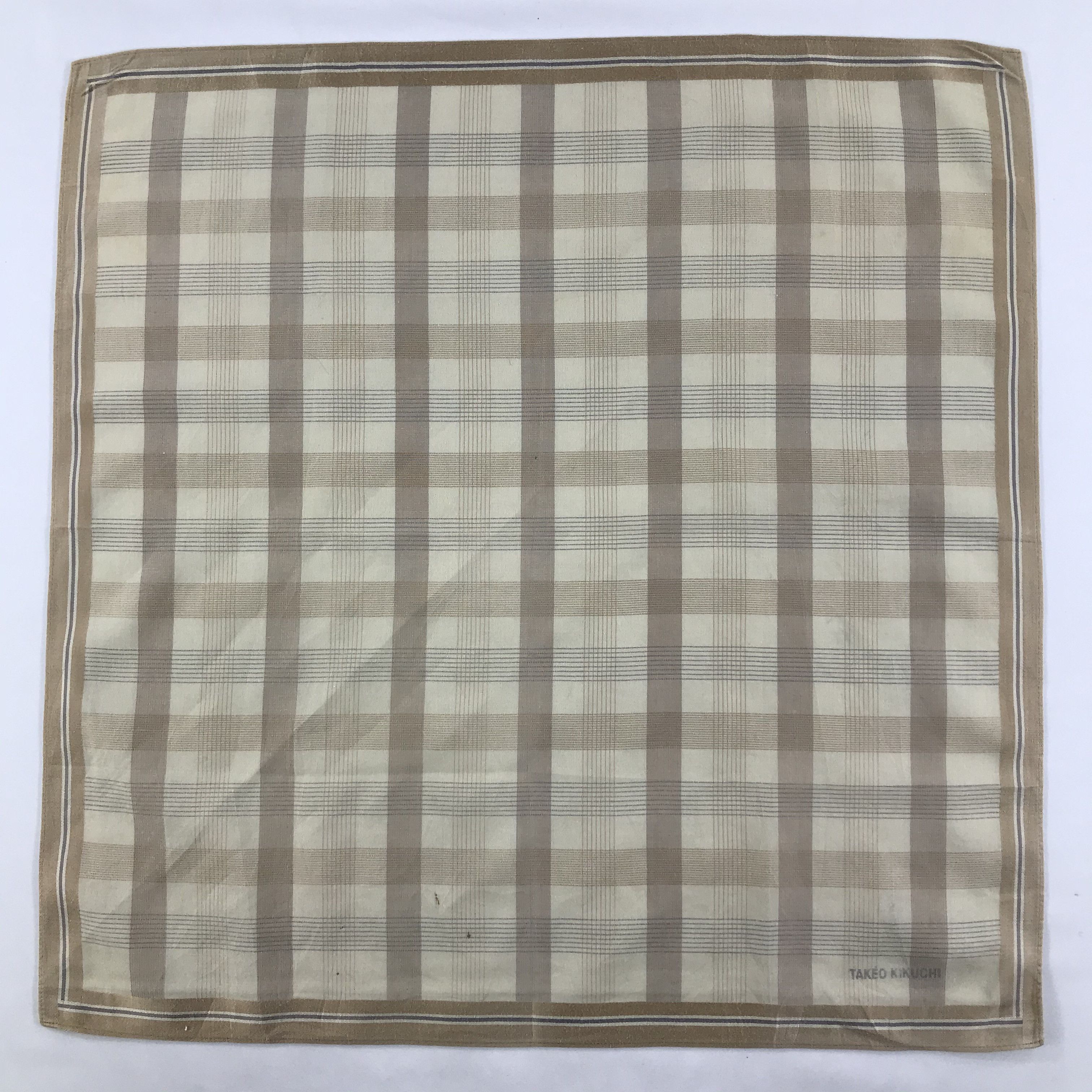 Takeo Kikuchi × Vintage Takeo Kikuchi Bandana / Handkerchief / Neckerchief - S1434 Size ONE SIZE - 1 Thumbnail