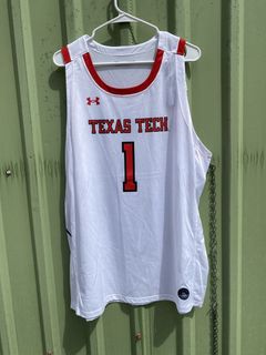 Under Armour, Shirts, Under Armor Texas Tech Red Raiders Basketball Jersey  Medium 23 Ncaa