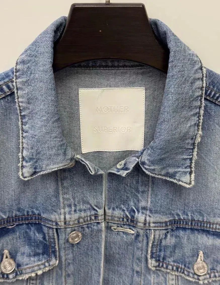 MOTHER MOTHER Women's Denim Jacket. Size S / US 4 / IT 40 - 4 Thumbnail