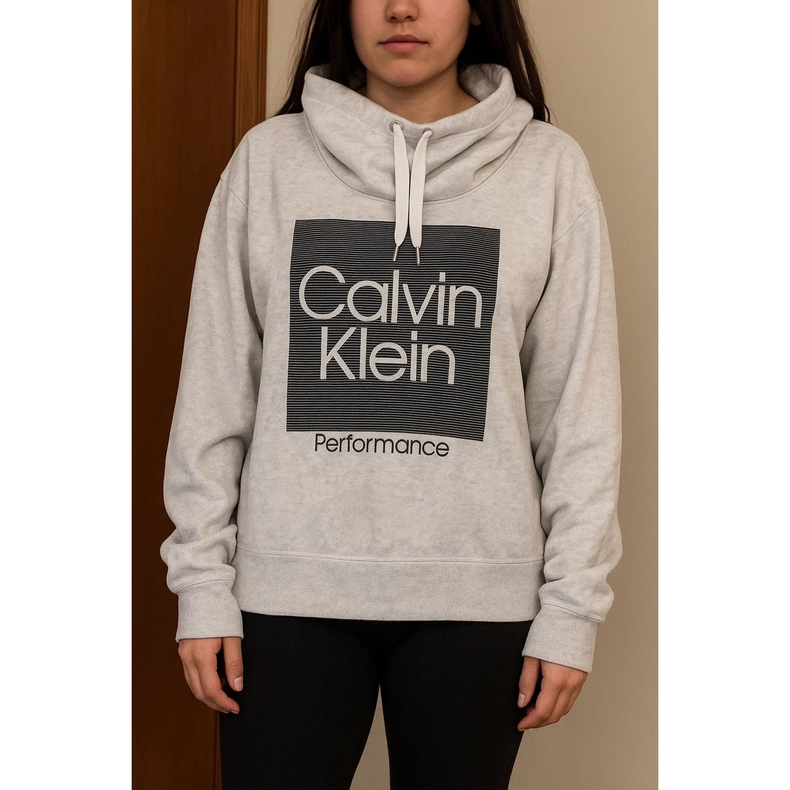 Calvin Klein Calvin Klein Performance Cowl-neck Pullover Hoodie - Medium Size M / US 6-8 / IT 42-44 - 1 Thumbnail