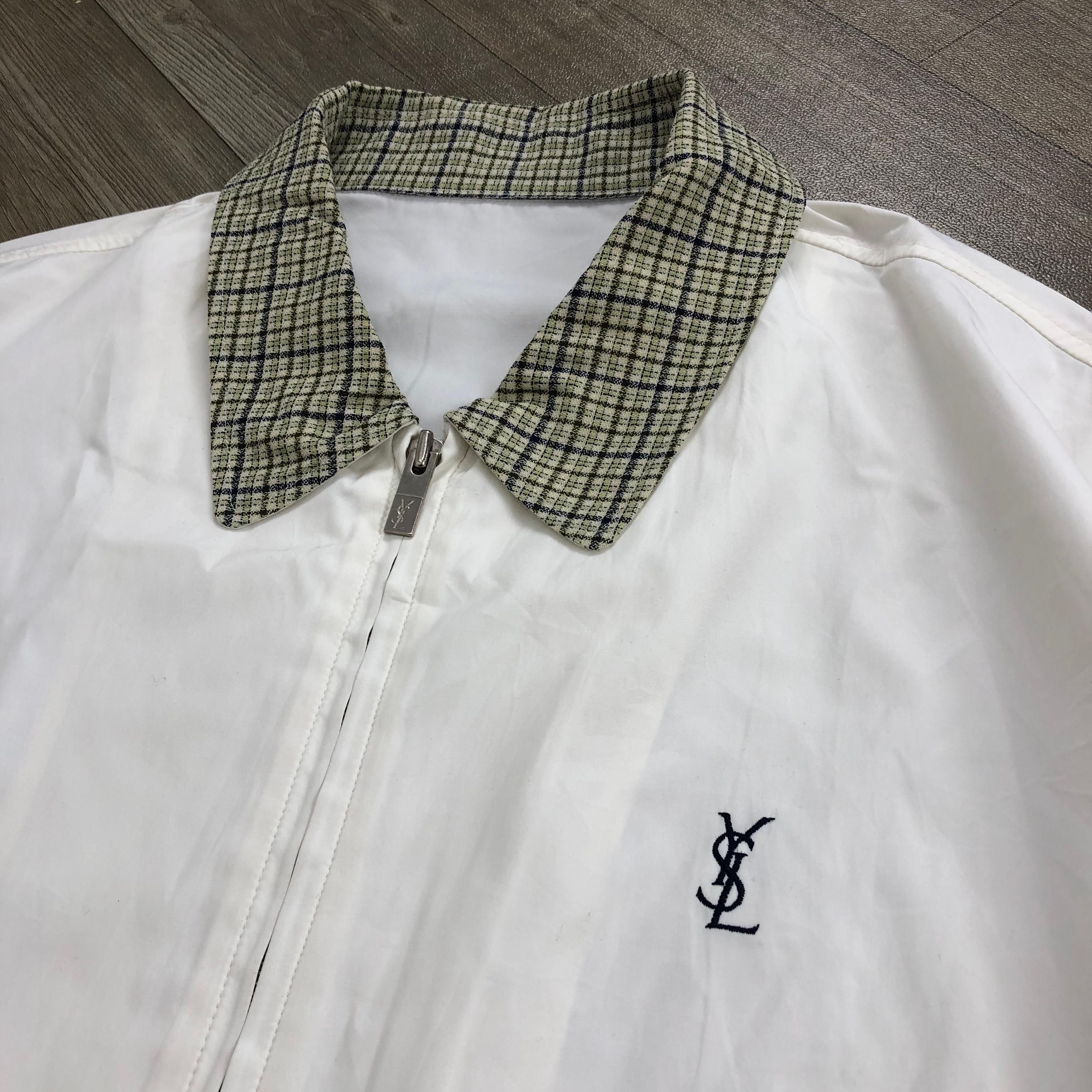 Yves Saint Laurent Vintage💥Yves Saint Laurent Pour Homme Work Jacket YSL Size US XL / EU 56 / 4 - 5 Thumbnail