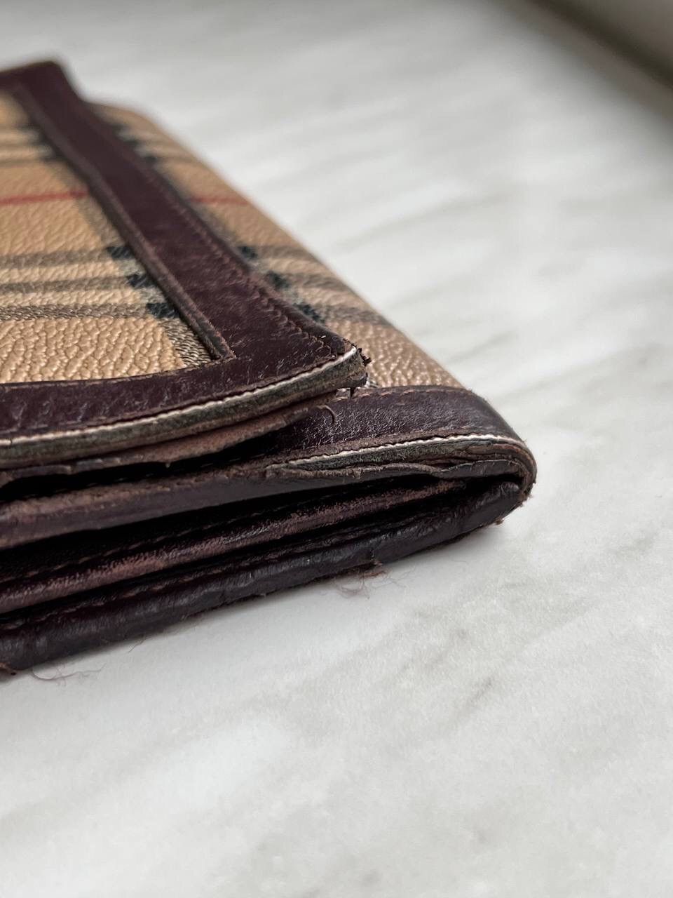 Burberry × Vintage VINTAGE BURBERRY NOVA CHECK LONG WALLET MADE IN ITALY Size ONE SIZE - 5 Thumbnail