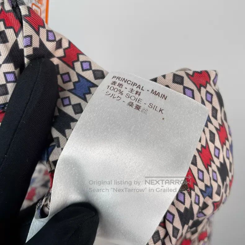 Louis Vuitton Louis Vuitton Colorful geometric pattern color-block silk Size US 38 / EU 54 - 8 Thumbnail