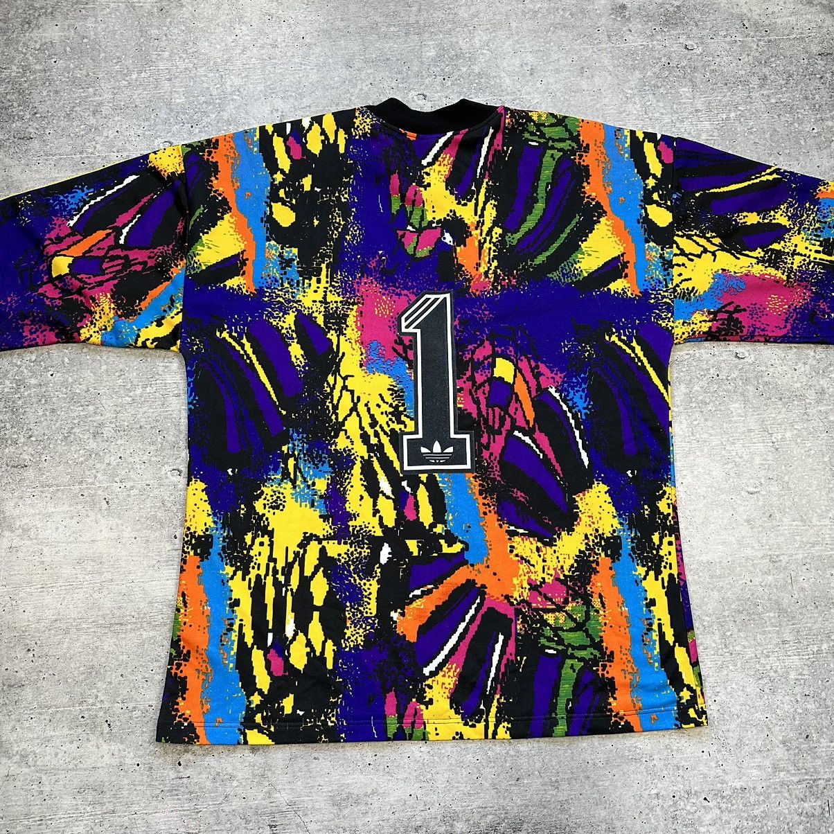 Vintage Vintage Adidas Goalkeeper 90s Shirt Football Soccer Jersey 1 Size US XL / EU 56 / 4 - 8 Thumbnail