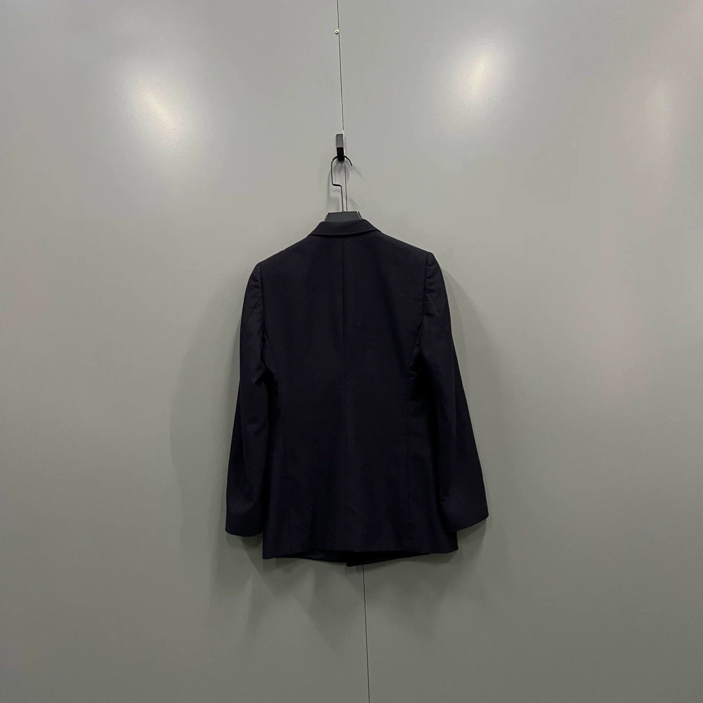 Bottega Veneta Bottega Veneta Navy Double-Breasted Short Coat Size US S / EU 44-46 / 1 - 2 Thumbnail