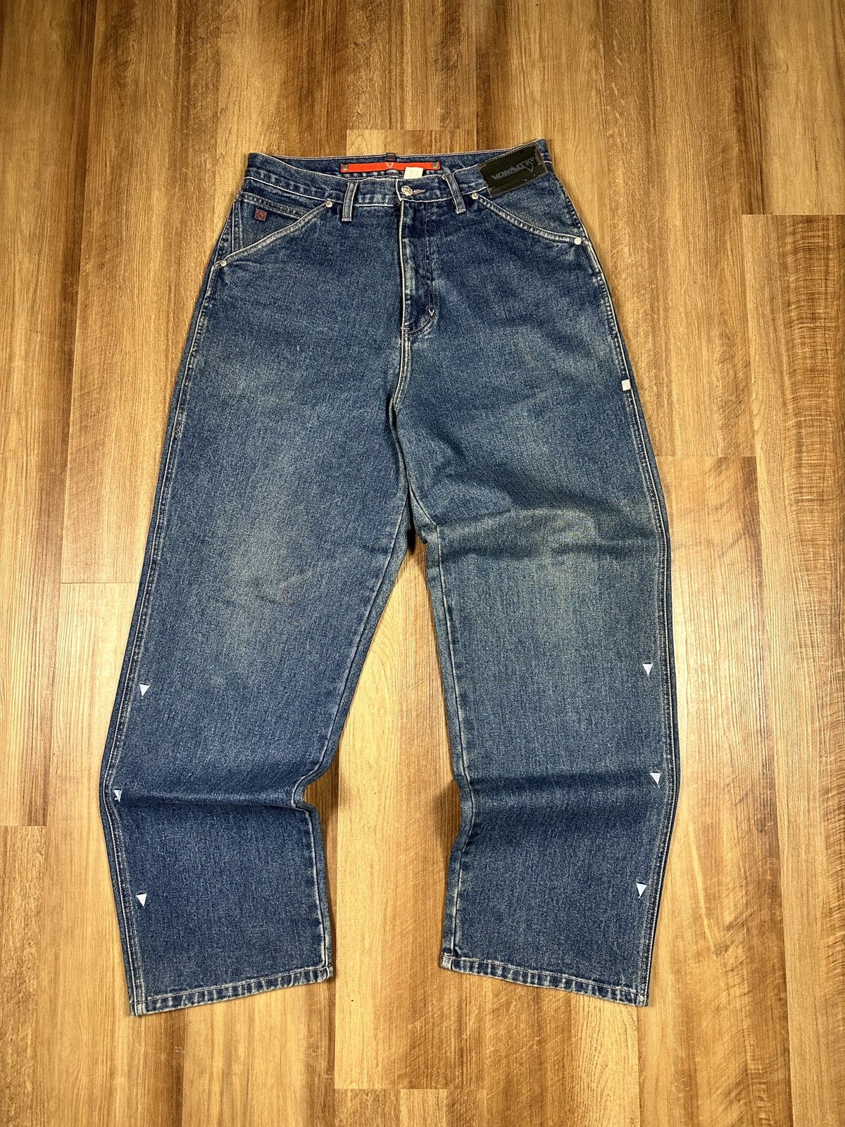 JNCO × Vintage Baggy Y2K Vokin Jeans Junco Style Oversized 32 x 32 Size US 32 / EU 48 - 2 Thumbnail
