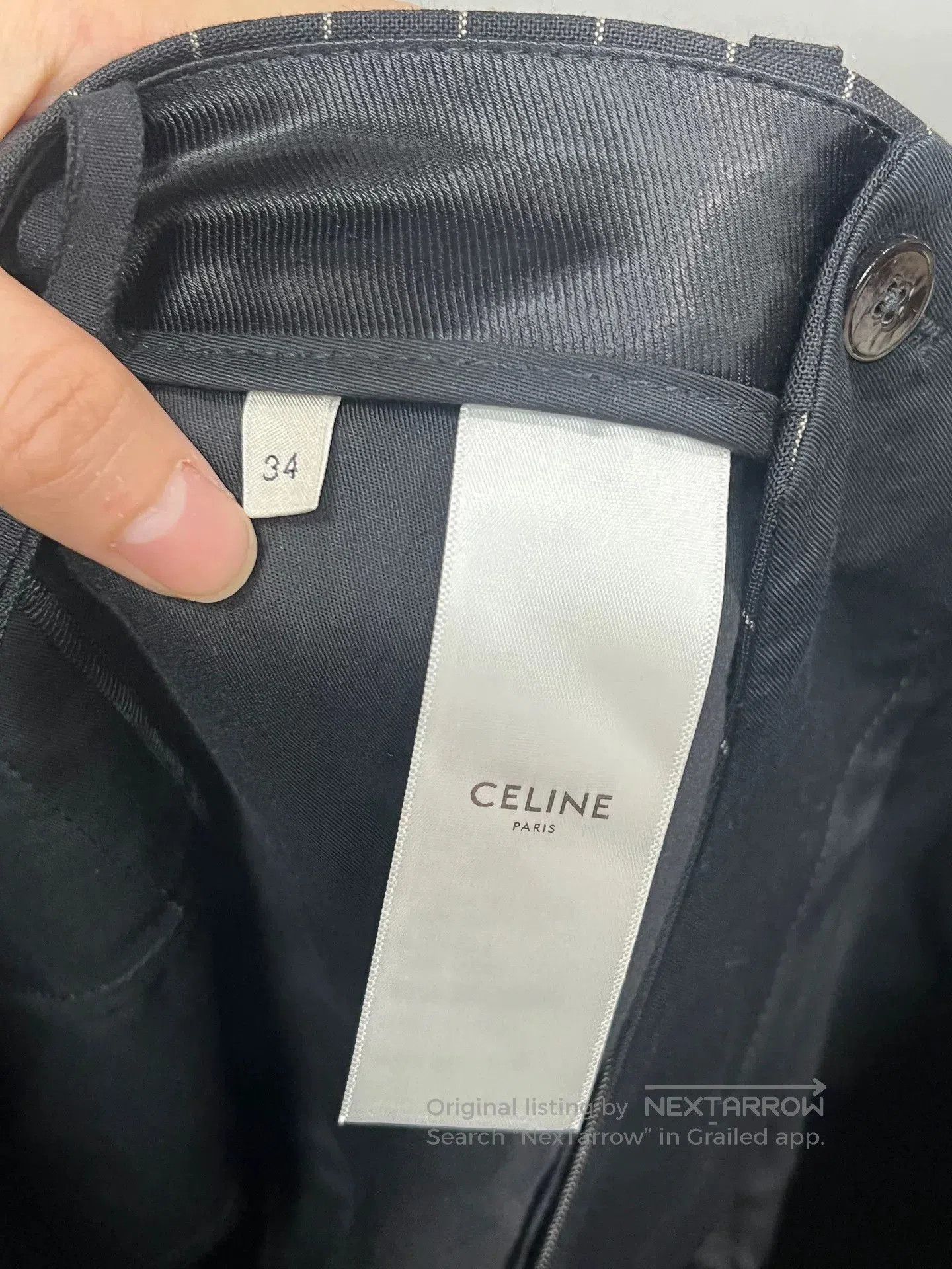 Celine Celine Striped Trousers. Size US 34 / EU 50 - 3 Thumbnail