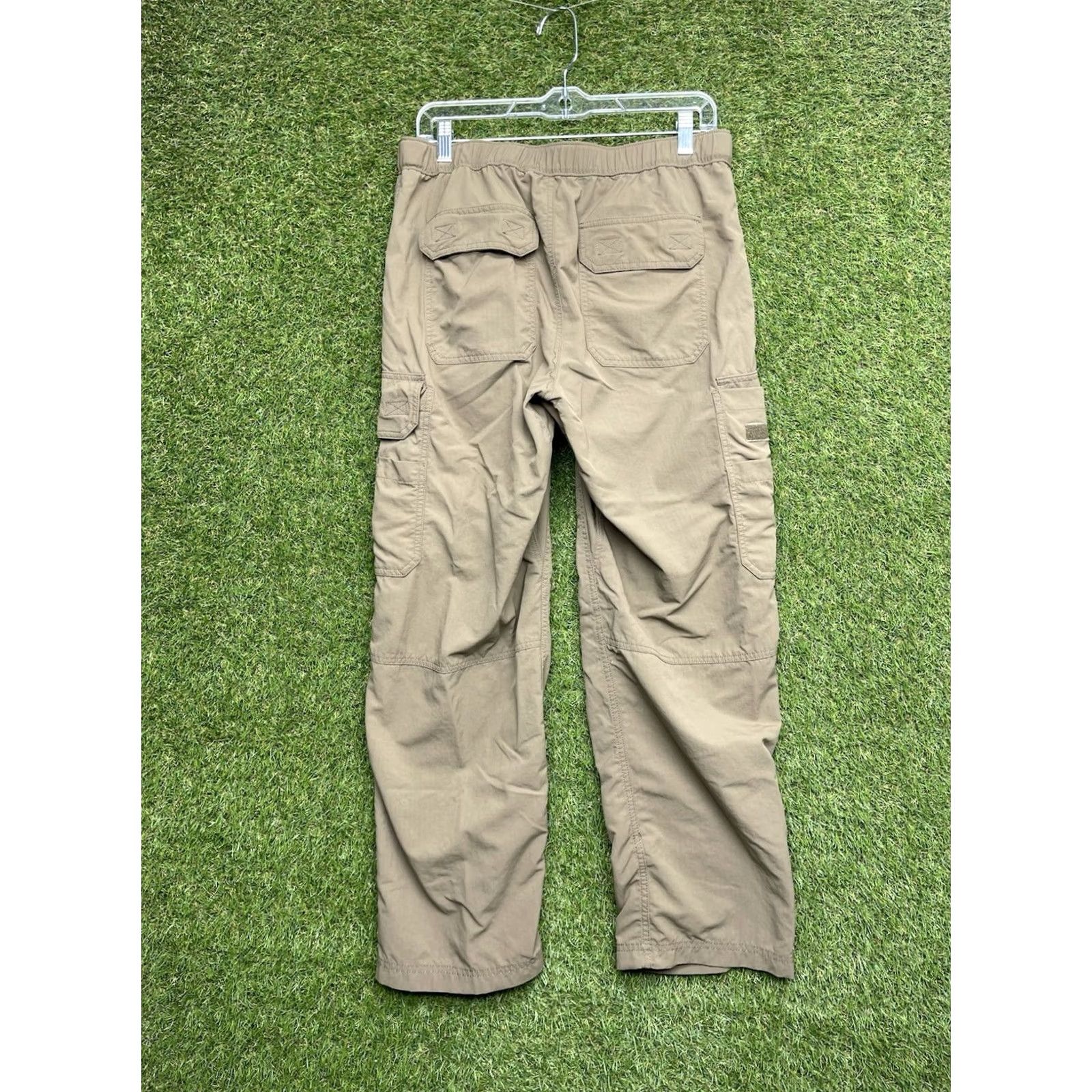 Vintage Duluth Cargo Pants Mens M Beige Flex Dry on the Fly Workwear Size US 31 - 2 Thumbnail