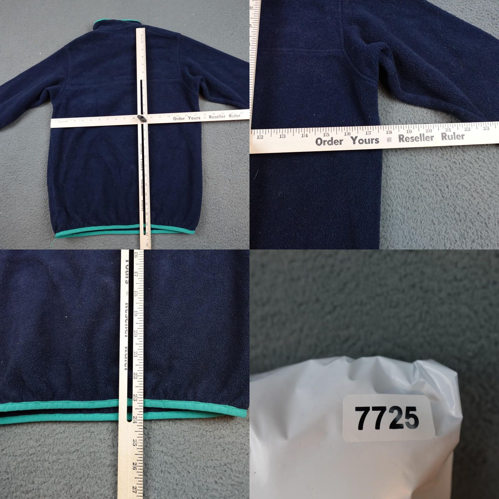 Patagonia Patagonia Synchilla Snap-T Pullover Womens Small Blue Fleece Pullover Snap-Front Anorak 25455 Size S / US 4 / IT 40 - 8 Thumbnail