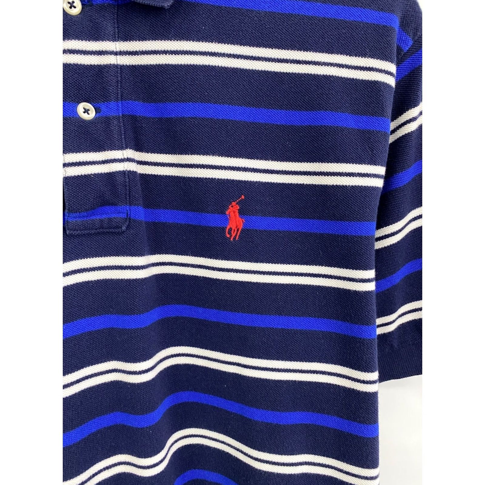 Polo Ralph Lauren VINTAGE Polo Ralph Lauren polo Shirt Adult M Blue 90s Retro Golf Rugby Walking Mens Size US M / EU 48-50 / 2 - 4 Thumbnail