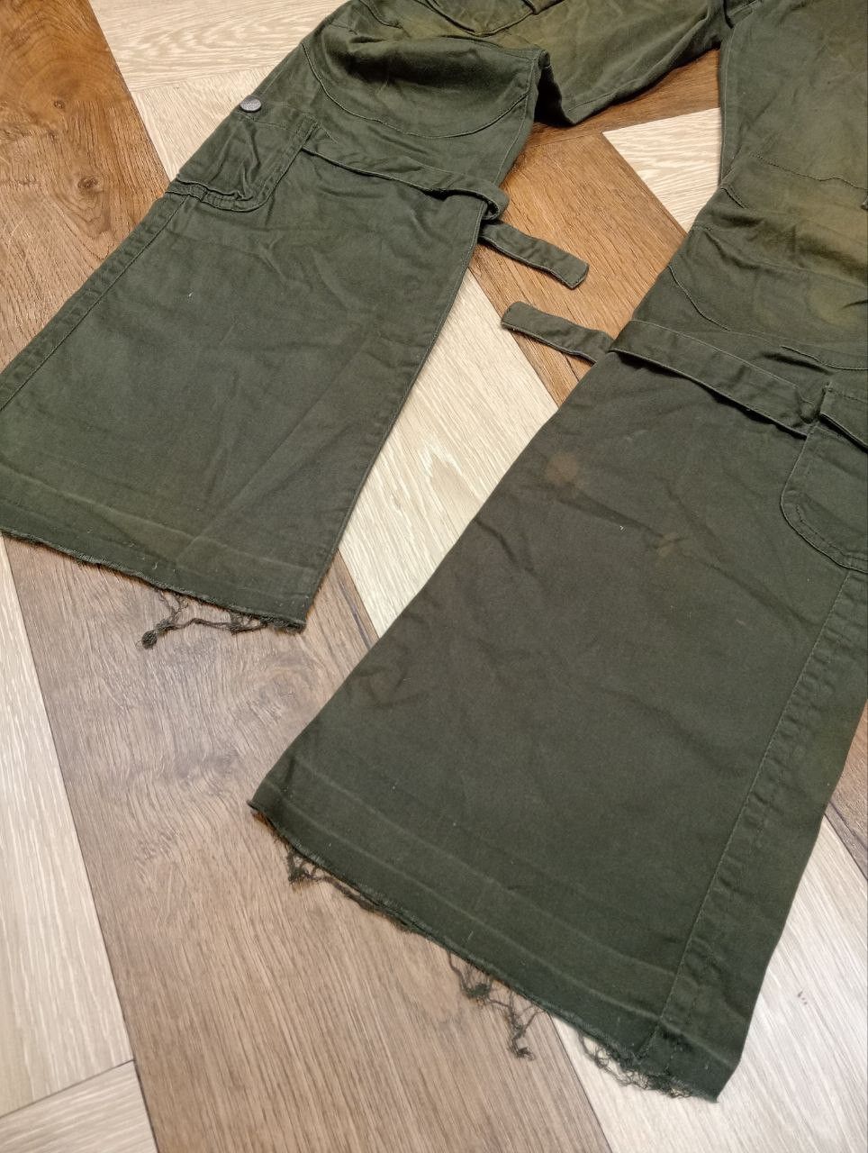 semanticdesign SEMANTICDESIGN JAPAN STRETCH MULTIPOCKET BANDAGE FLARED PANT Size US 31 - 5 Thumbnail