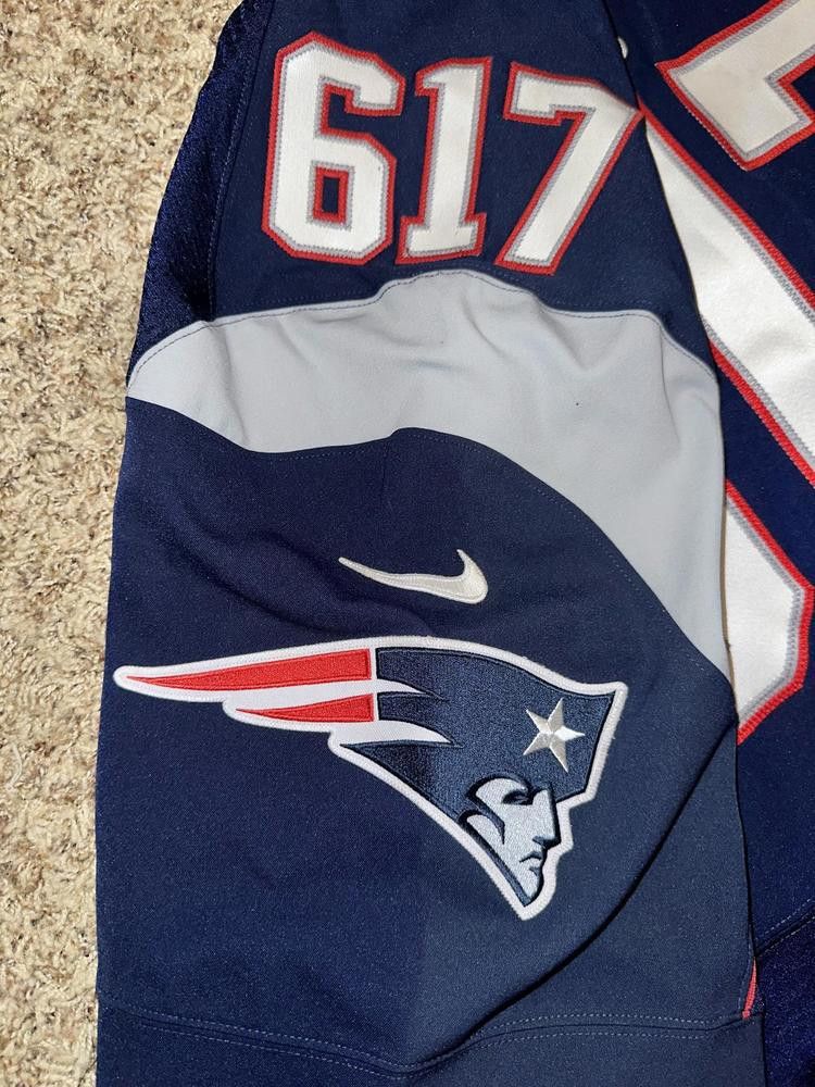Nike RARE Nike Men's New England Patriots Navy Boston Strong #617 2013 BOSTON BOMBING Size US XXL / EU 58 / 5 - 4 Thumbnail