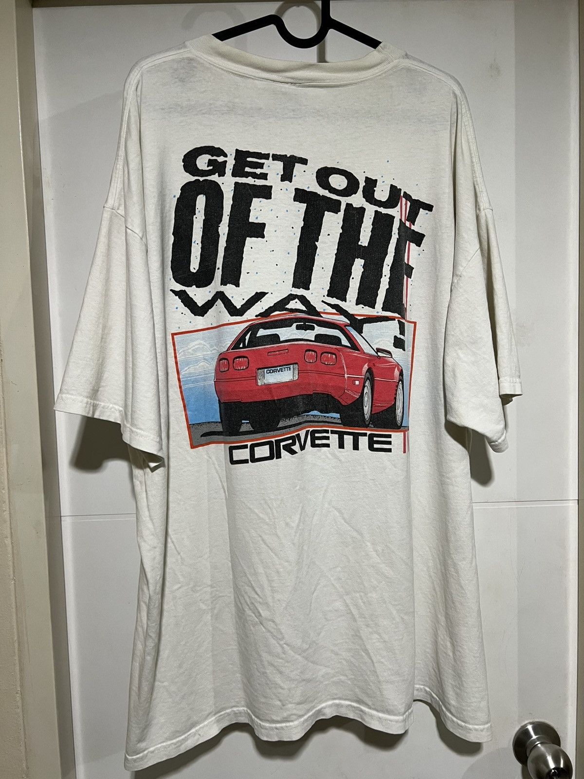 Vintage Vintage Corvette Get out of The Way T-Shirt Size US XXL / EU 58 / 5 - 8 Thumbnail