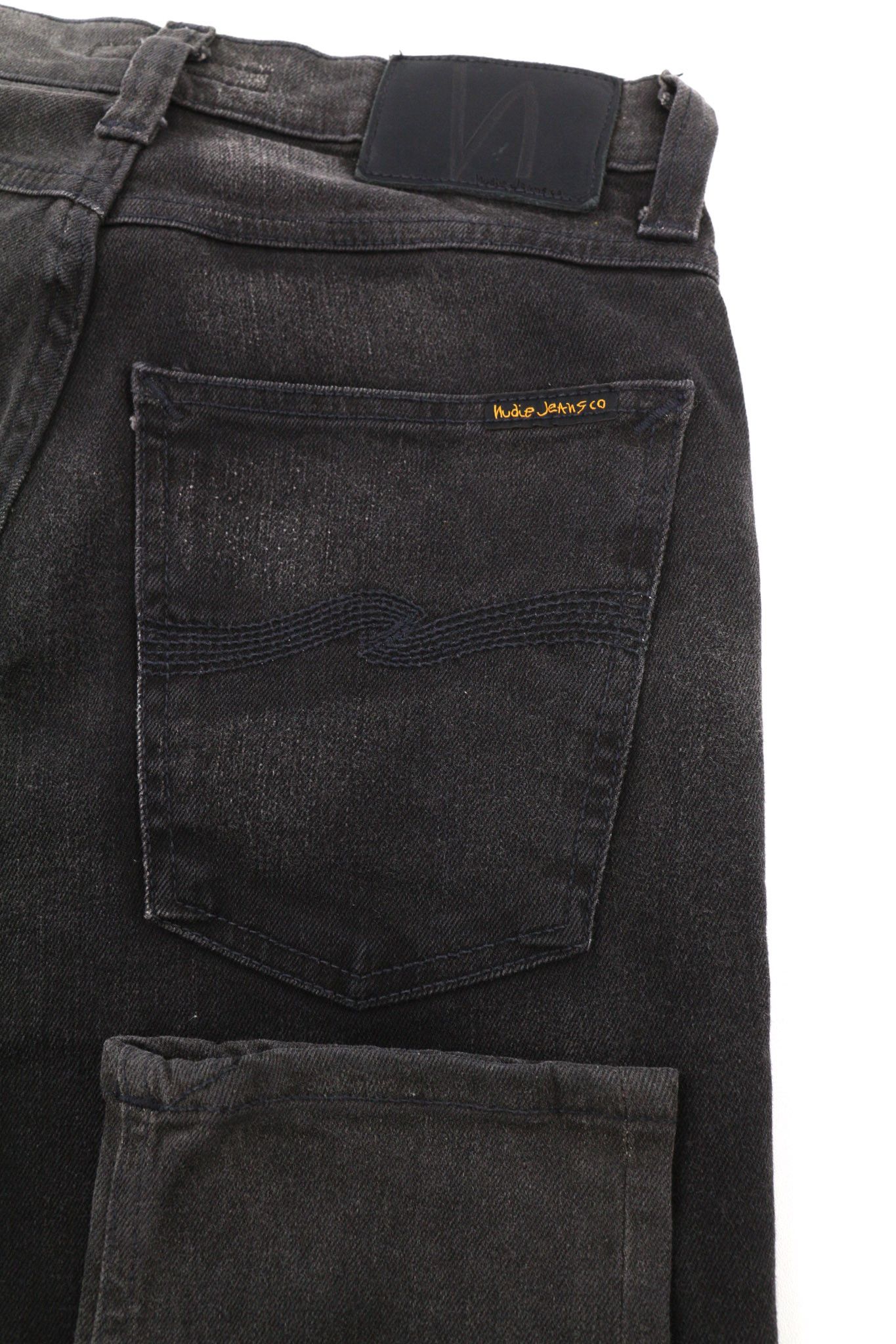 Nudie Jeans PIPE LED W28/L32 Grey Marble Organic Jeans 81637 Size US 28 / EU 44 - 5 Thumbnail