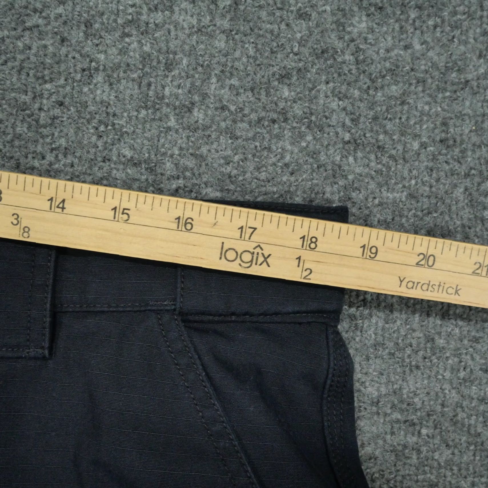 Vintage VINTAGE 5.11 Tactical Pants Mens XL Short 37x28 Blue Navy Cargo Double Knee Ripstop 511 Men Pants Cargo Outdoor 90s Mens Size US 37 - 7 Thumbnail