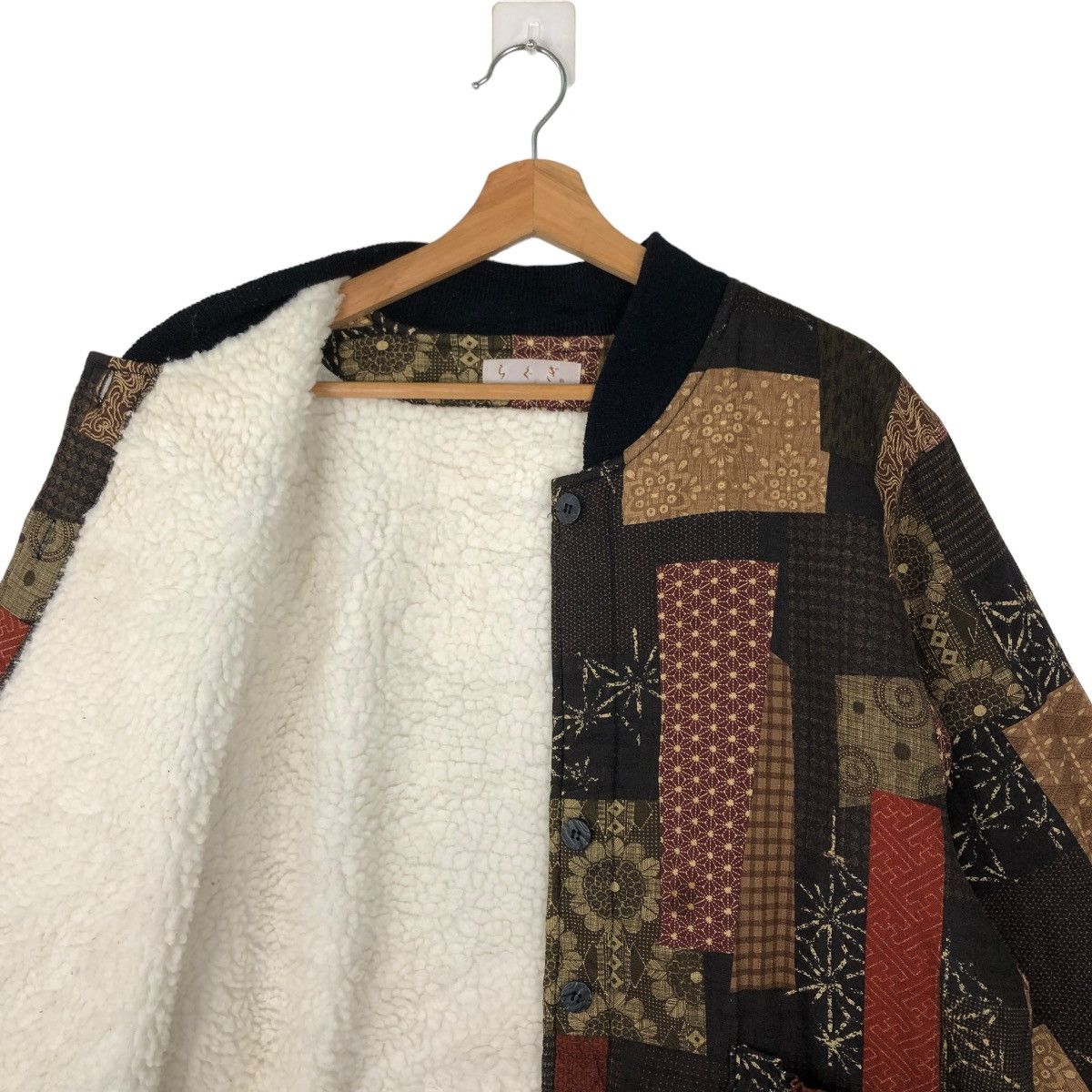Japanese Brand 🔥NAVAJO AZTEC NATIVE DESIGN TRADITIONAL BUTTON JACKET Size US L / EU 52-54 / 3 - 9 Thumbnail